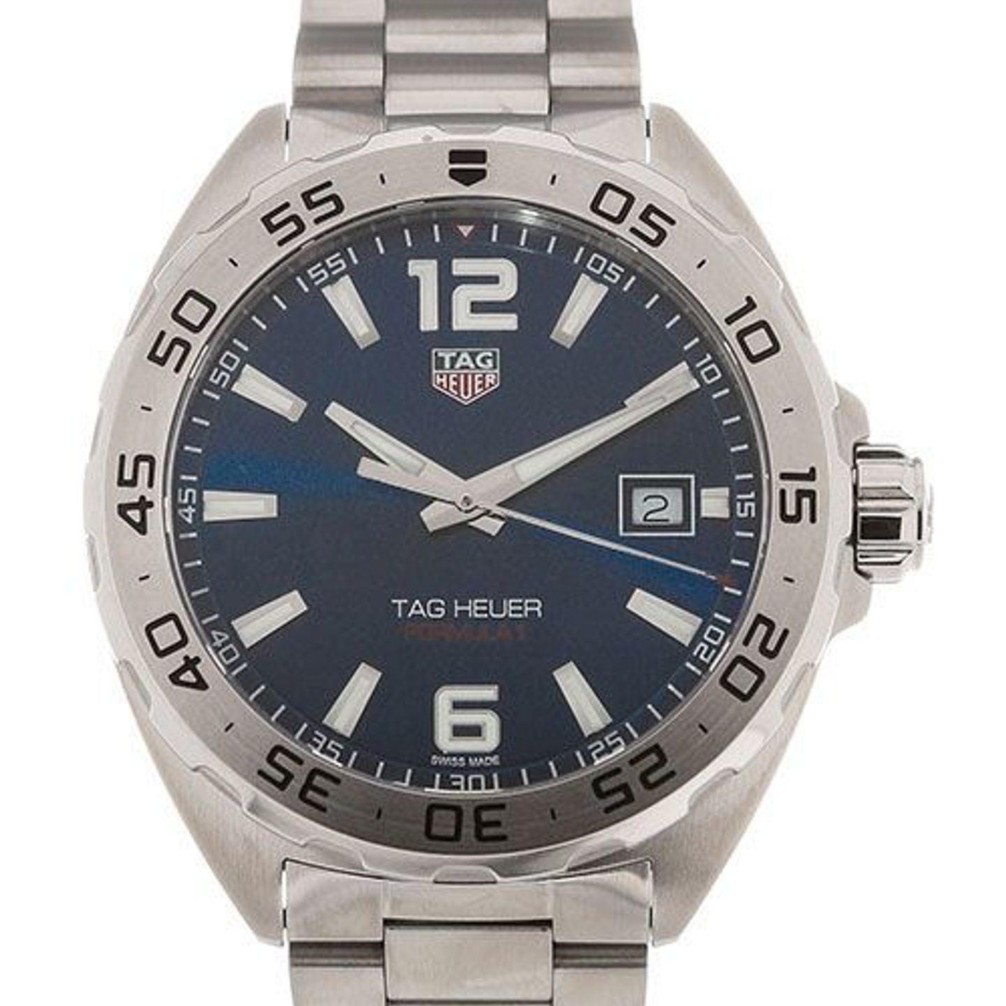 TAG Heuer Formula 1 Quartz WAZ1118.BA0875 (2023) - Blue dial 41 mm Steel case (1/4)