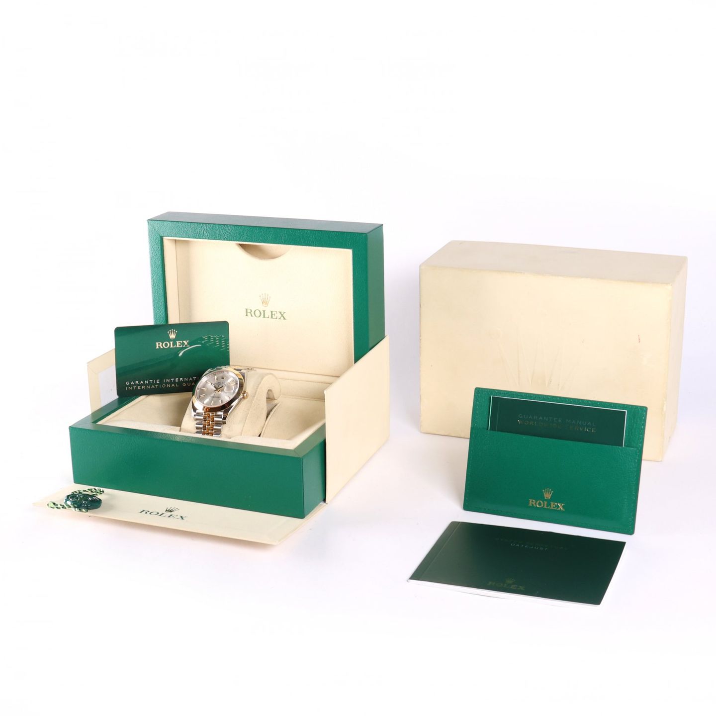 Rolex Datejust 41 126303 (2022) - 41mm Goud/Staal (3/3)