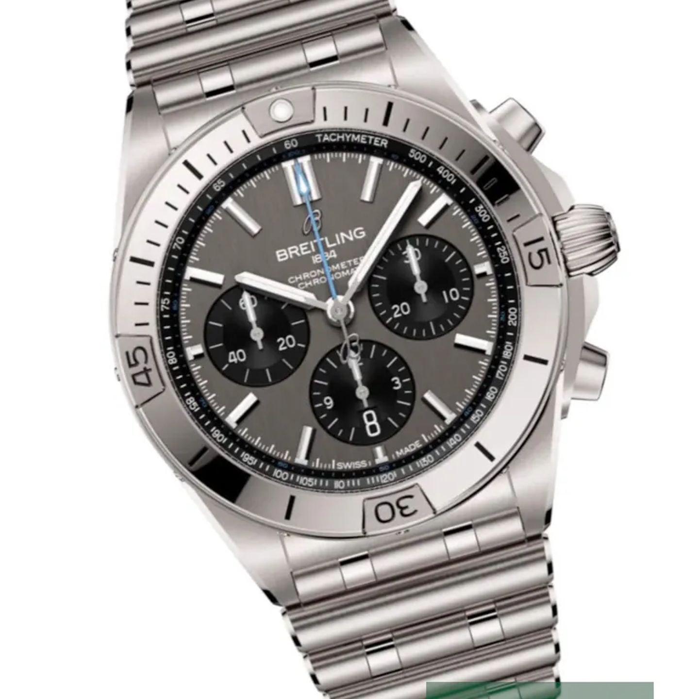 Breitling Chronomat 42 EB0134101M1E1 (2024) - Grijs wijzerplaat 42mm Titanium (1/1)
