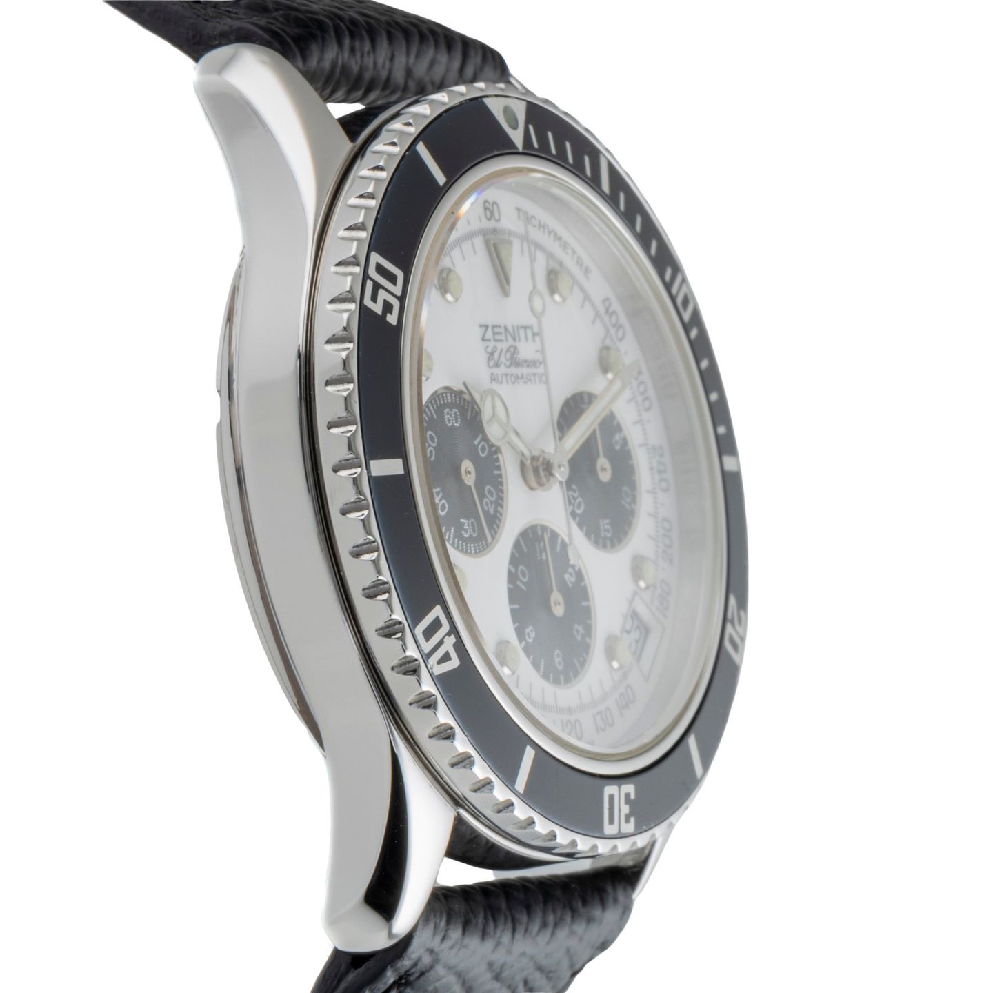 Zenith El Primero Chronograph 02.2310.400 (1995) - Wit wijzerplaat 40mm Staal (7/8)