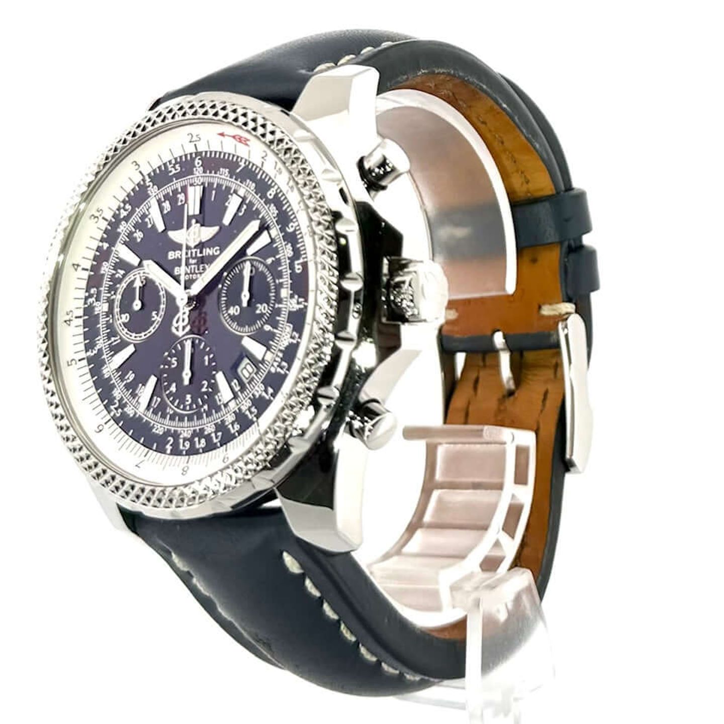 Breitling for Bentley V2536722/BC45 (2007) - Zwart wijzerplaat 49mm Titanium (3/8)