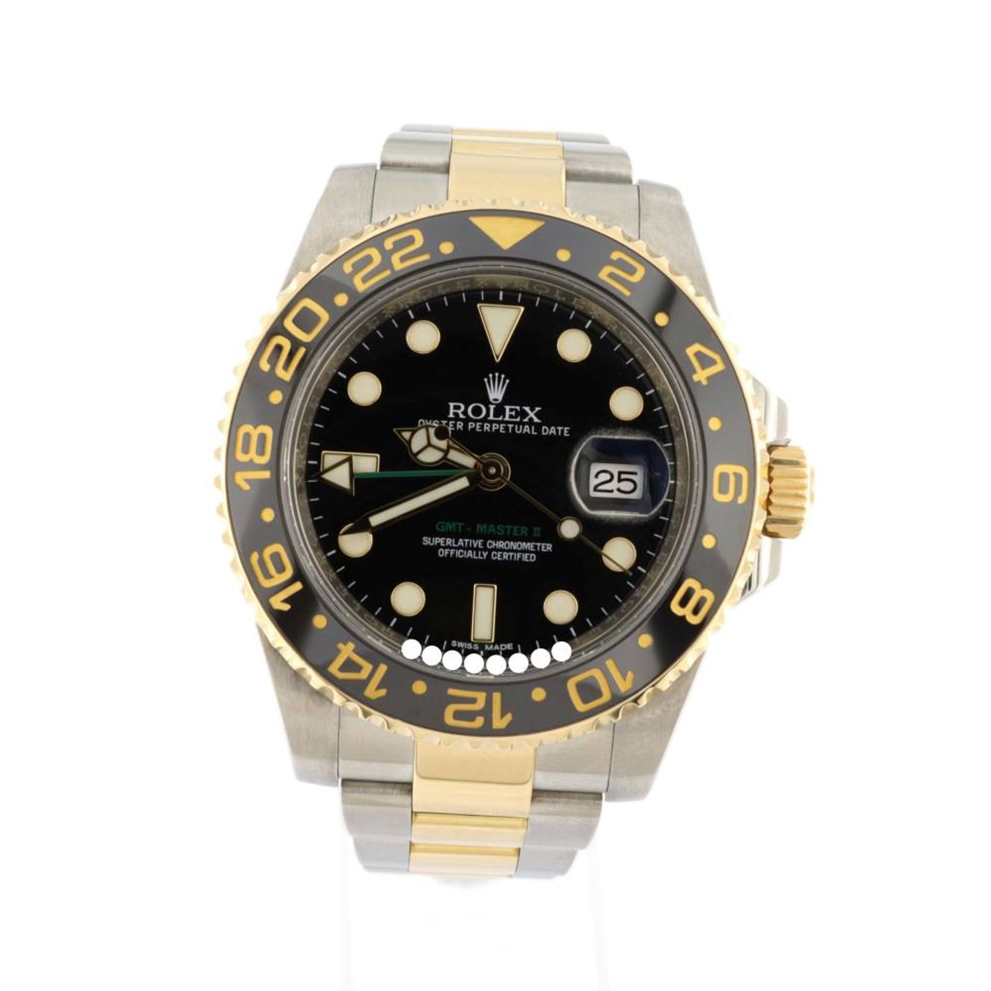 Rolex GMT-Master II 116713LN (2014) - 40 mm Gold/Steel case (1/6)