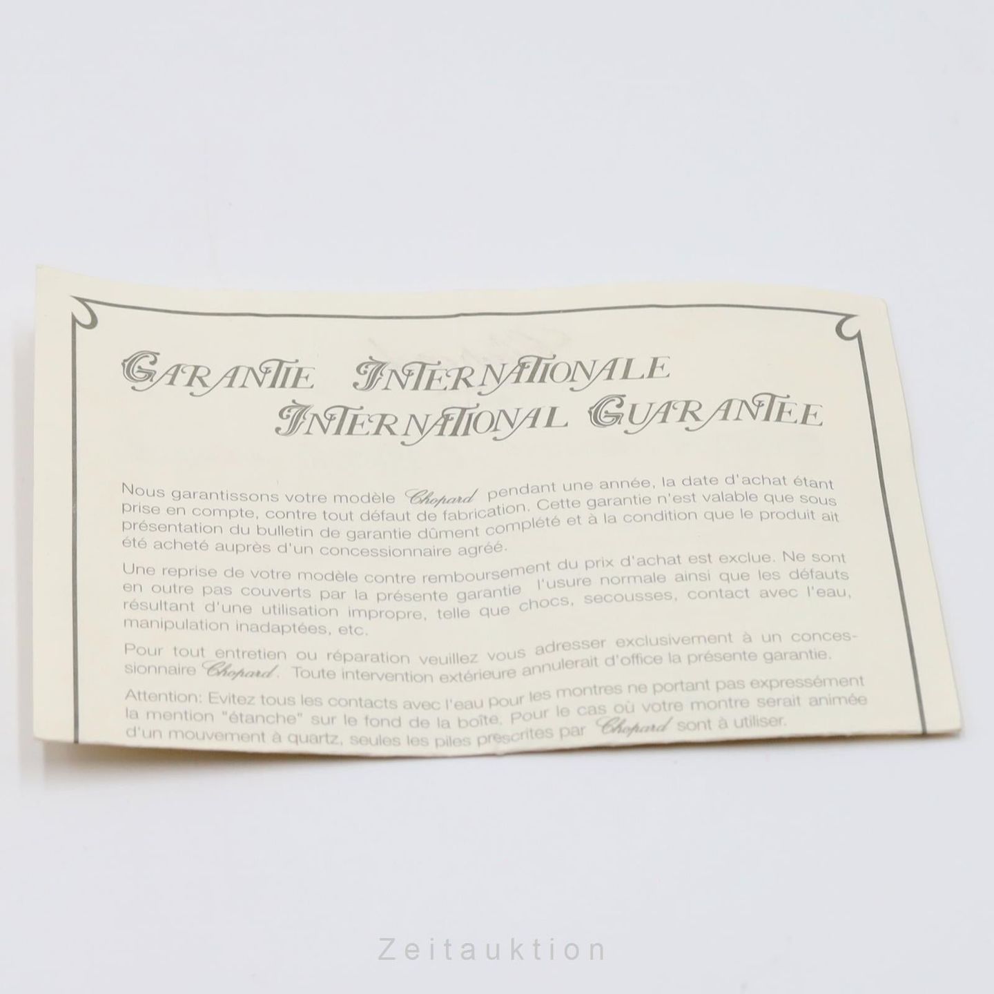 Chopard Happy Diamonds 27/7779 (Unknown (random serial)) - Plastic case (8/8)