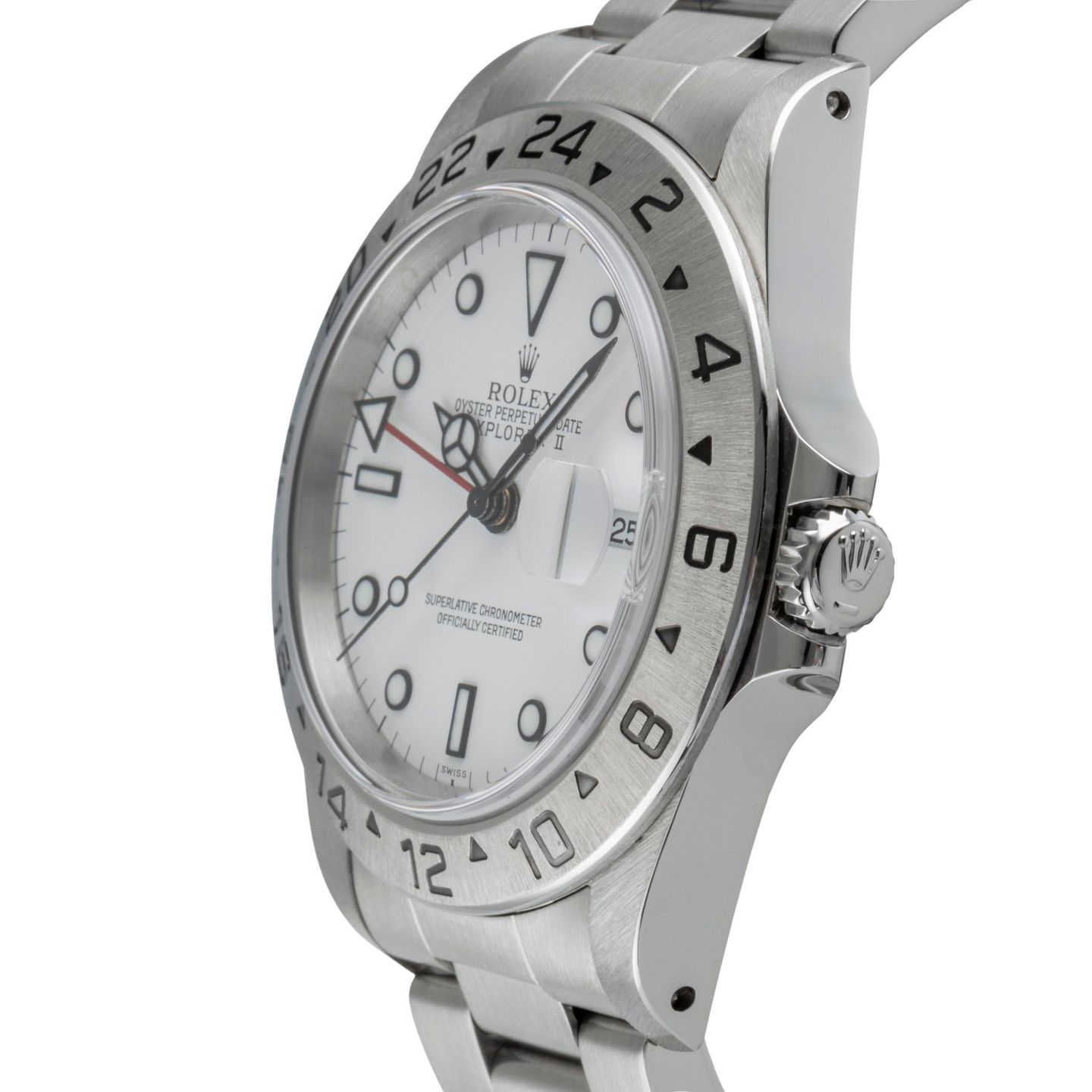 Rolex Explorer II 16570 (Unknown (random serial)) - 40 mm Steel case (6/8)