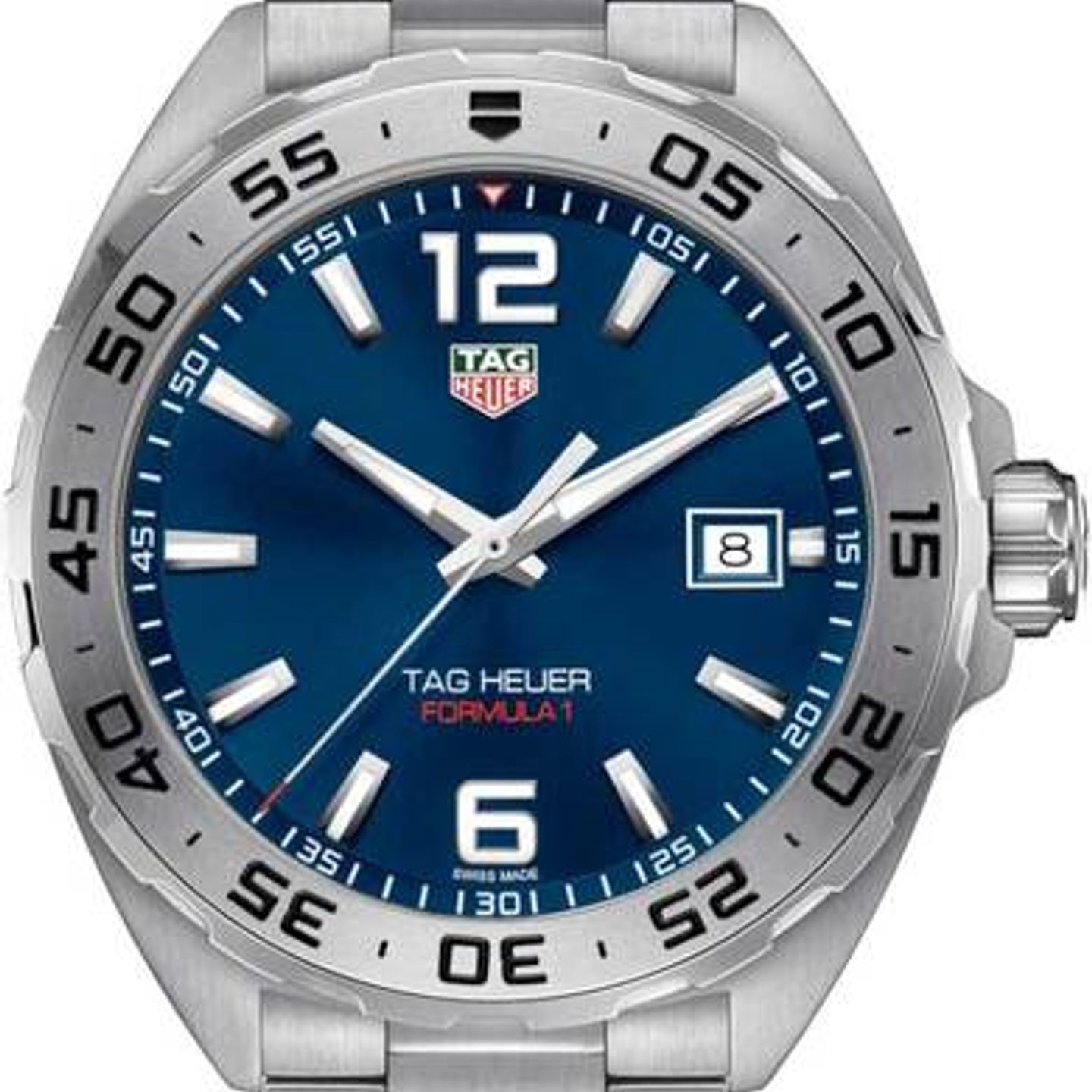 TAG Heuer Formula 1 Quartz WAZ1118.BA0875 (2026) - Blauw wijzerplaat 41mm Staal (1/1)