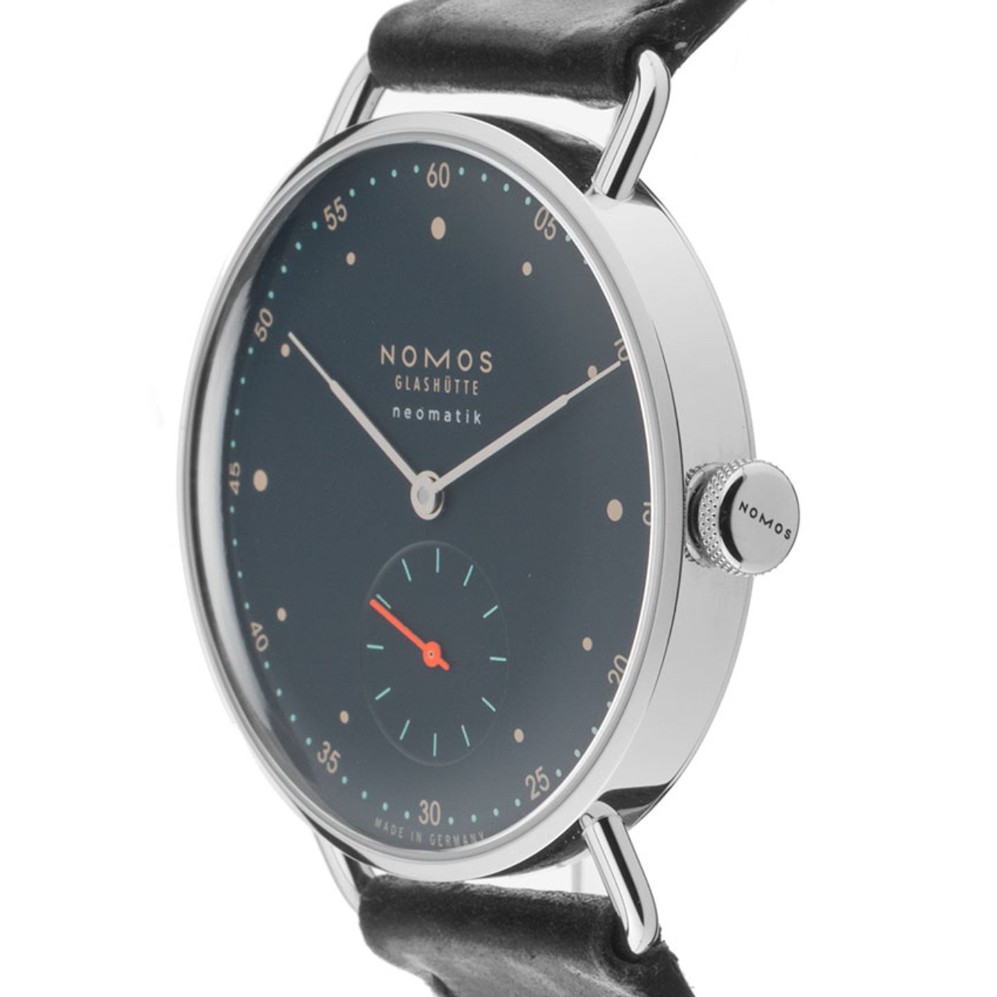 NOMOS Metro Neomatik 1110 (2024) - Blue dial 35 mm Steel case (4/7)