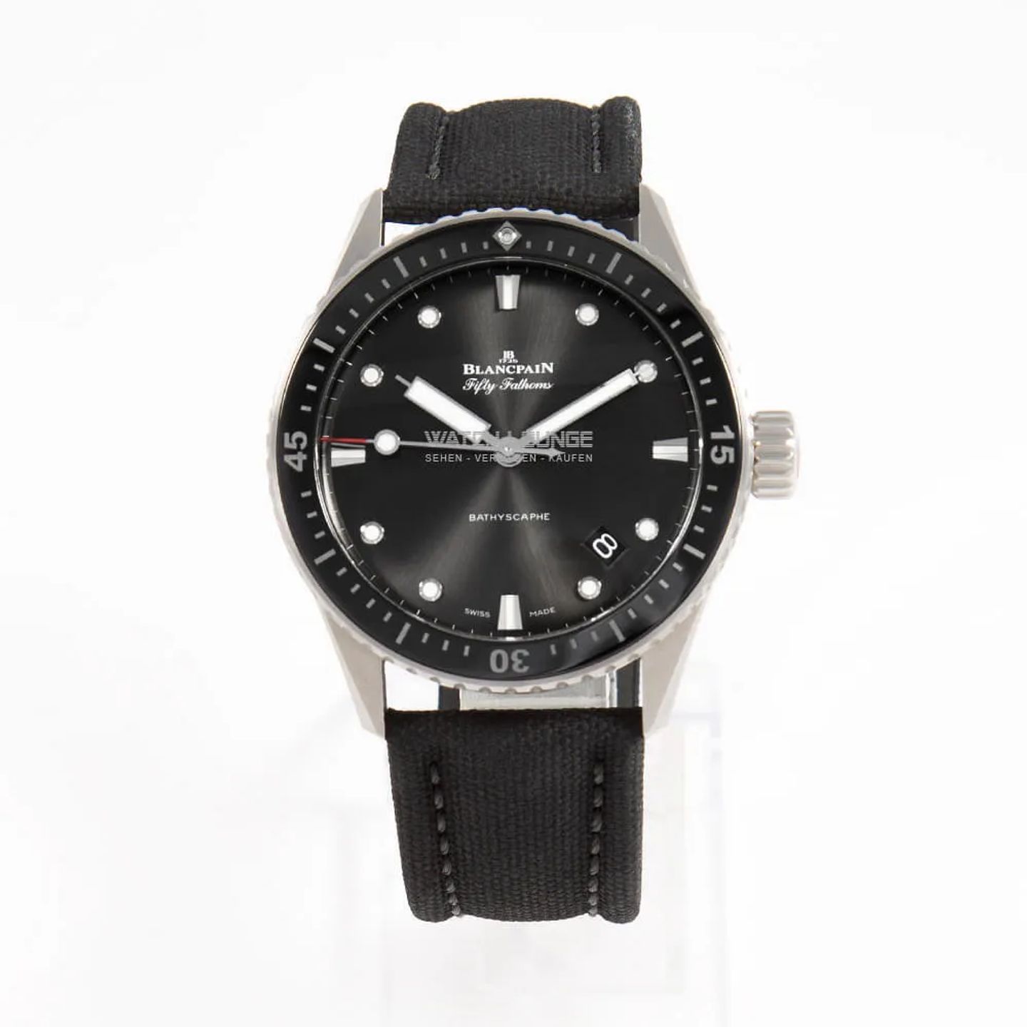 Blancpain Fifty Fathoms Bathyscaphe 5000-1110-B52A (2024) - Grey dial 44 mm Steel case (3/8)