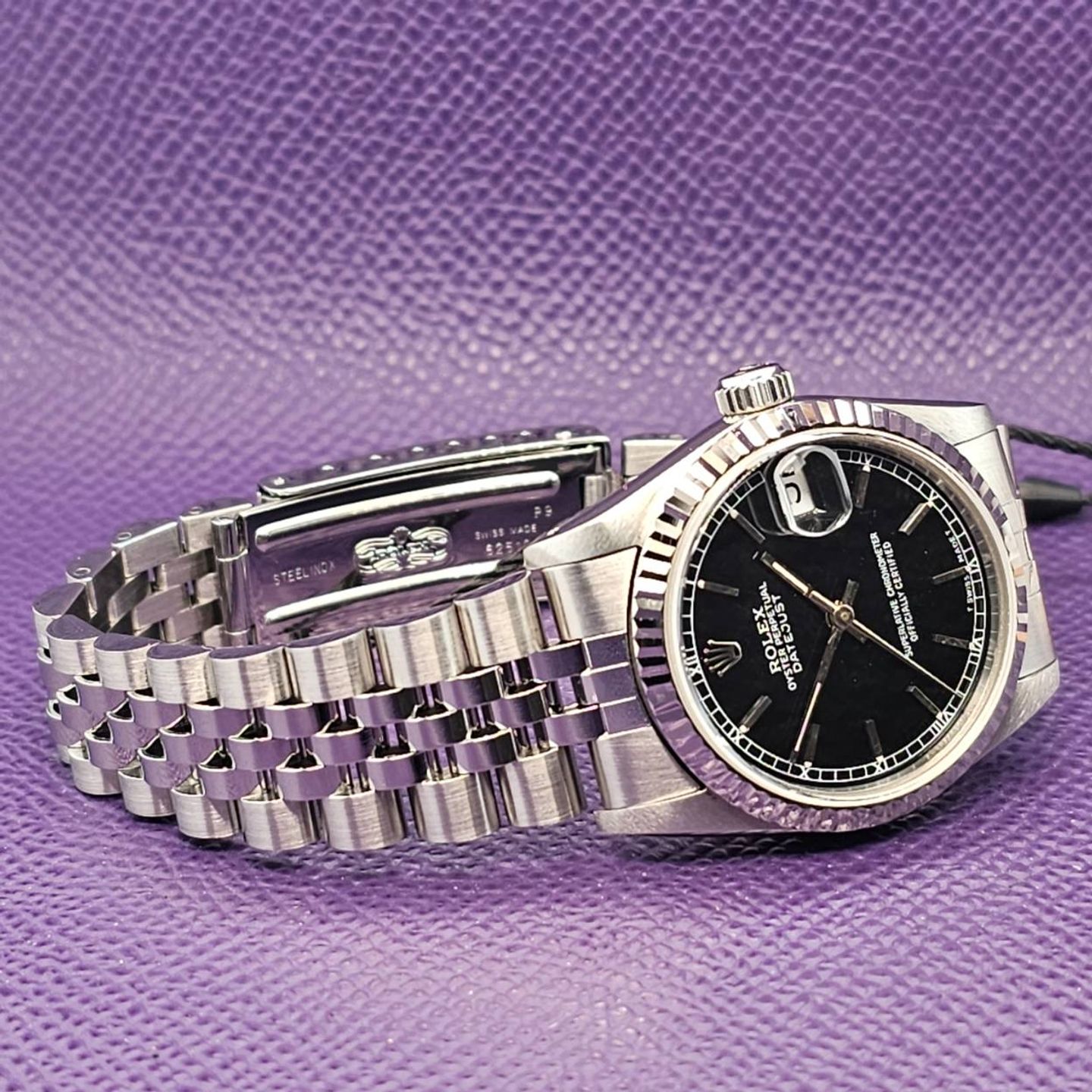 Rolex Datejust 31 68274 (1994) - Zwart wijzerplaat 31mm Staal (5/6)