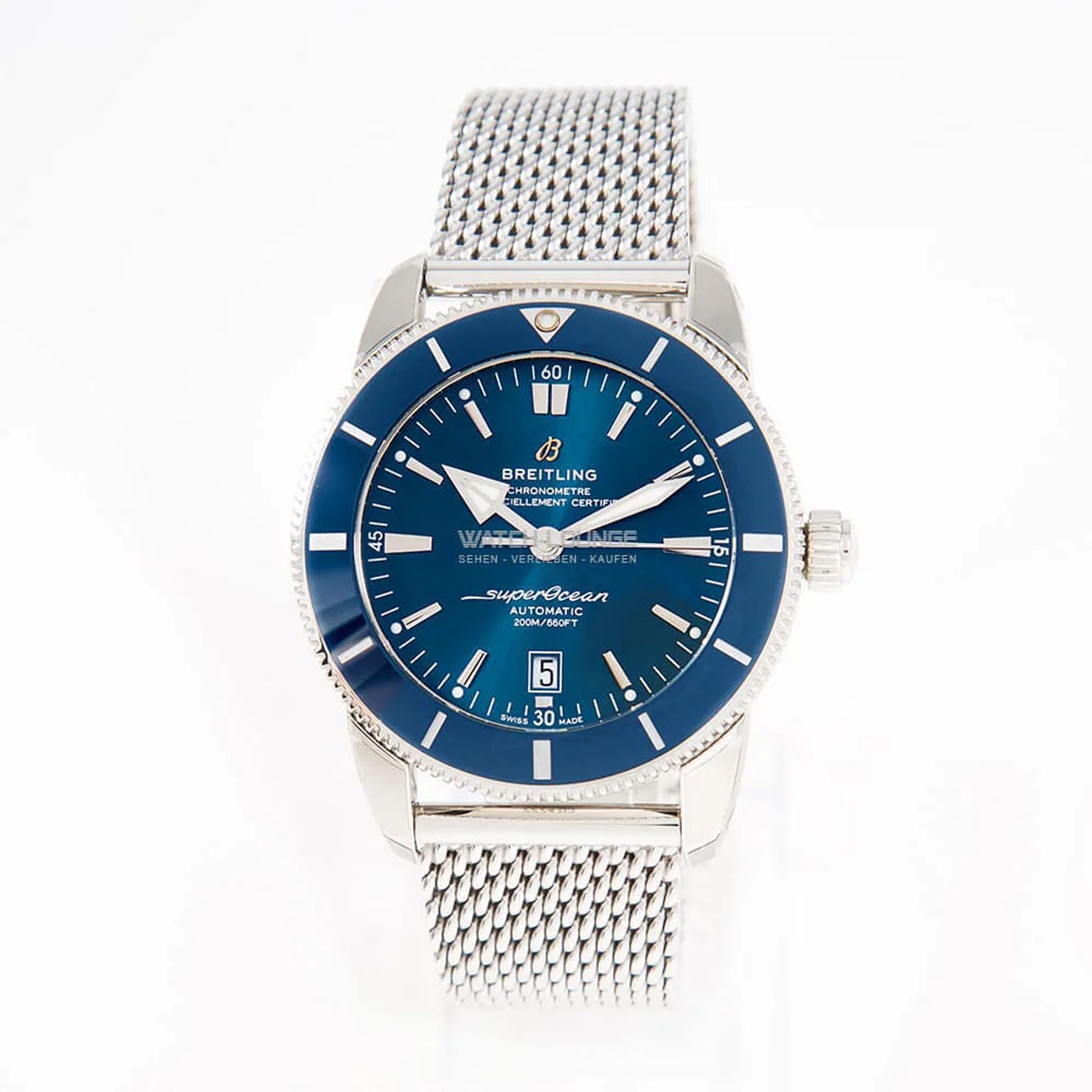 Breitling Superocean Heritage II 46 AB2020161C1A1 (2025) - Blue dial 46 mm Steel case (3/8)