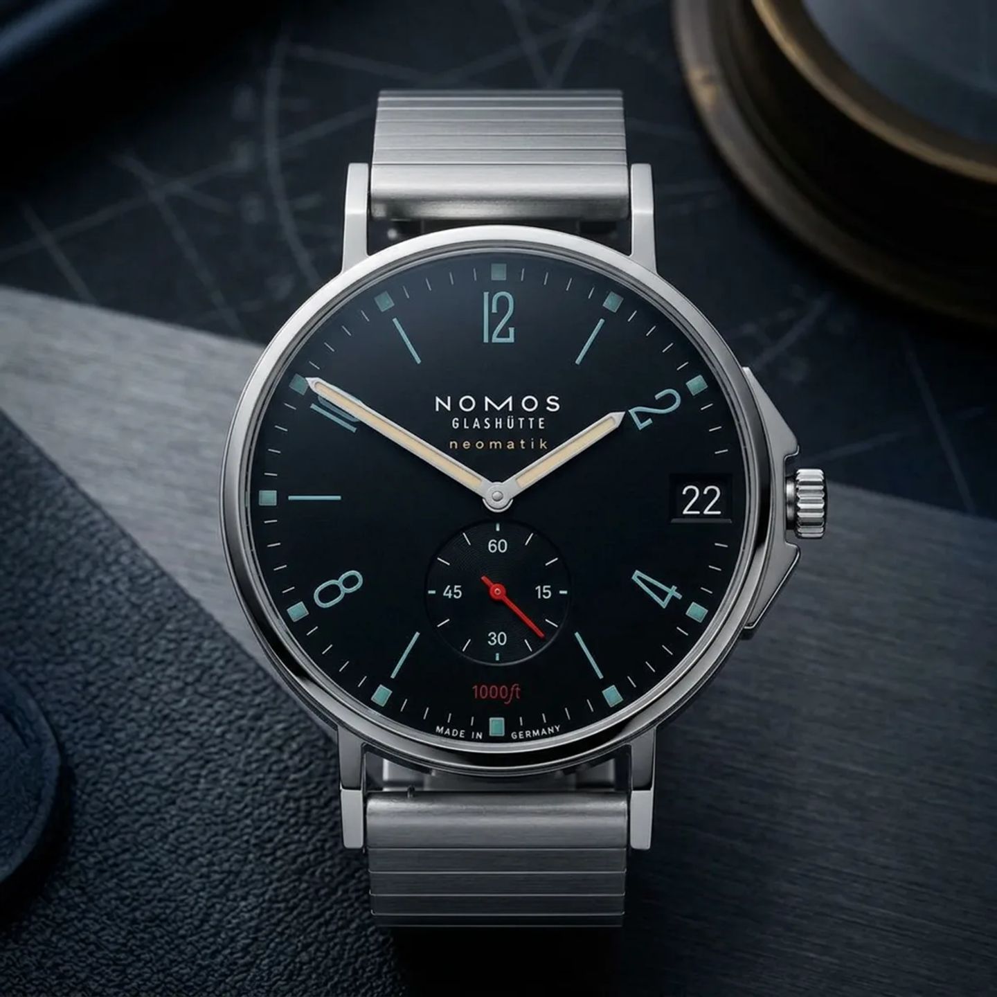 NOMOS Orion Neomatik 345.S1 (2021) - Silver dial 42 mm Steel case (3/8)