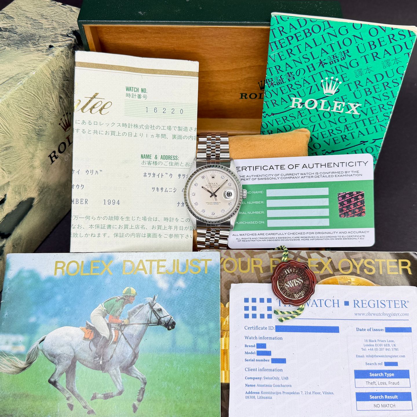 Rolex Datejust 36 16220 - (3/8)