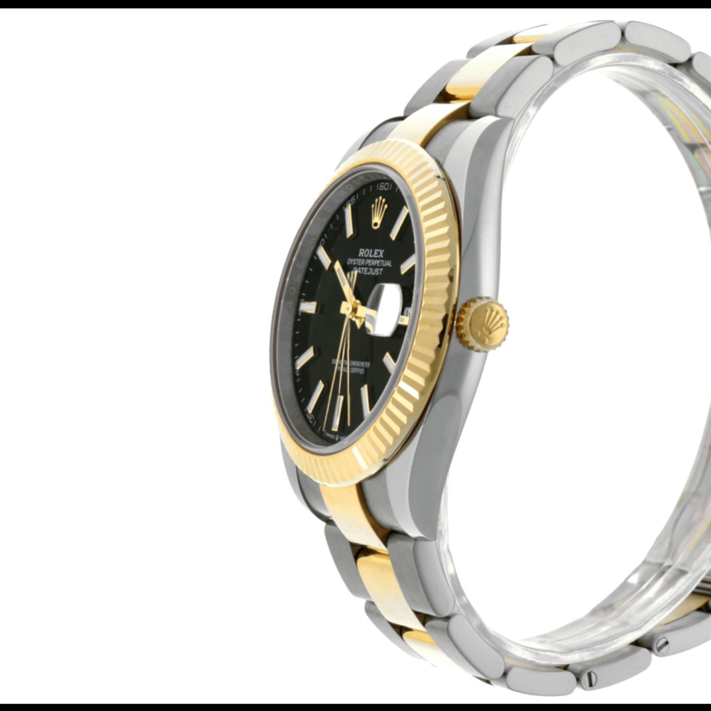 Rolex Datejust 41 126333 (2021) - Black dial 41 mm Gold/Steel case (5/6)
