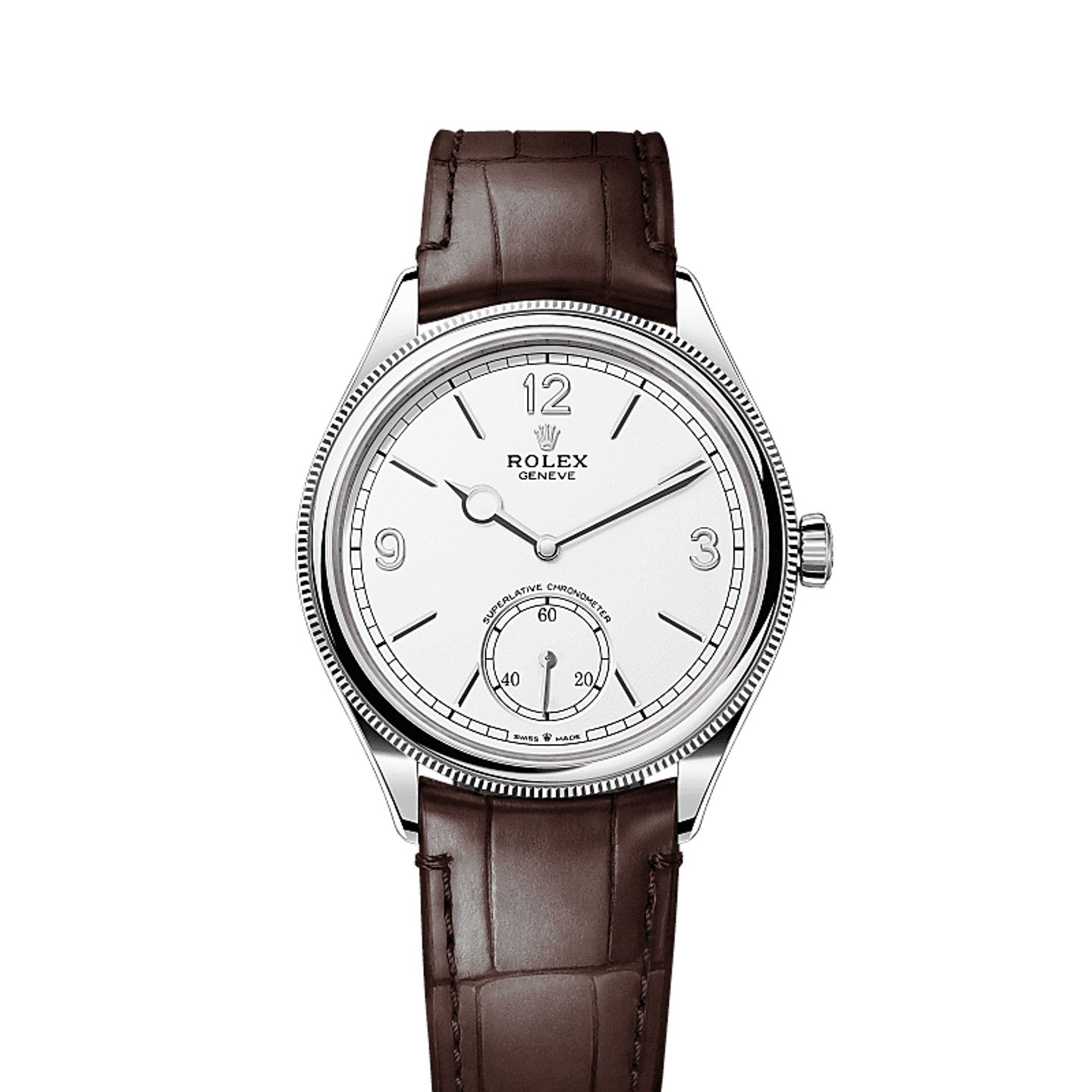 Rolex Perpetual 1908 52509 (2025) - Wit wijzerplaat 39mm Witgoud (1/1)