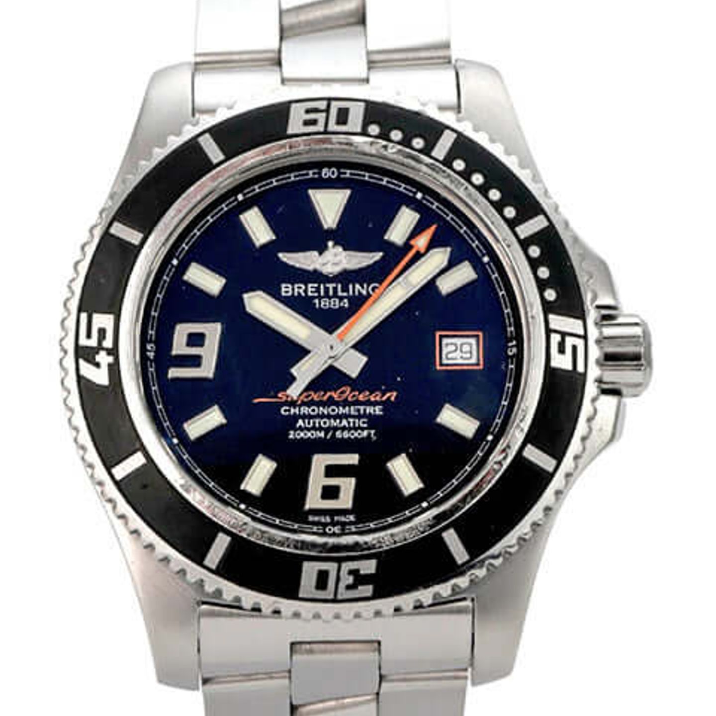 Breitling Superocean II 36 A1739102.BA80.134A (2015) - 44mm Staal (1/8)