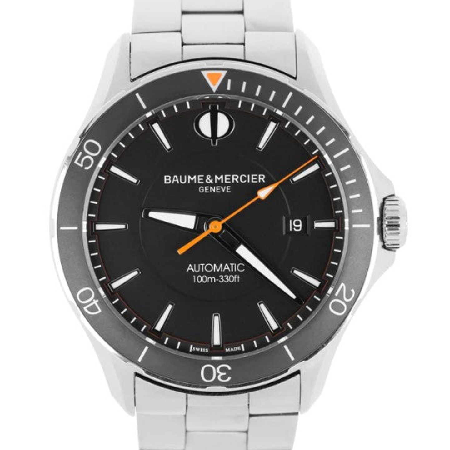 Baume & Mercier Clifton M0A10340 (2025) - Black dial 42 mm Steel case (1/1)