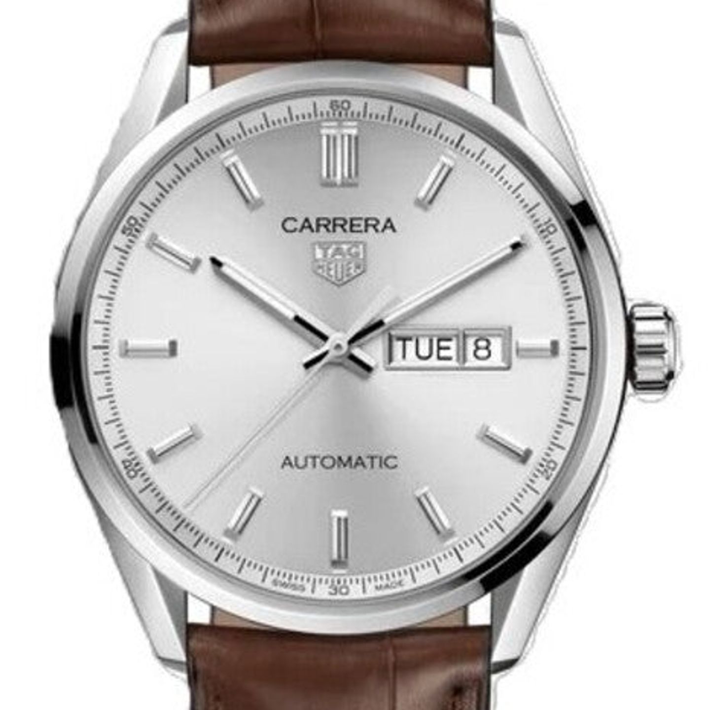 TAG Heuer Carrera Calibre 5 WBN2011.FC6484 (2025) - Grey dial 41 mm Steel case (1/1)