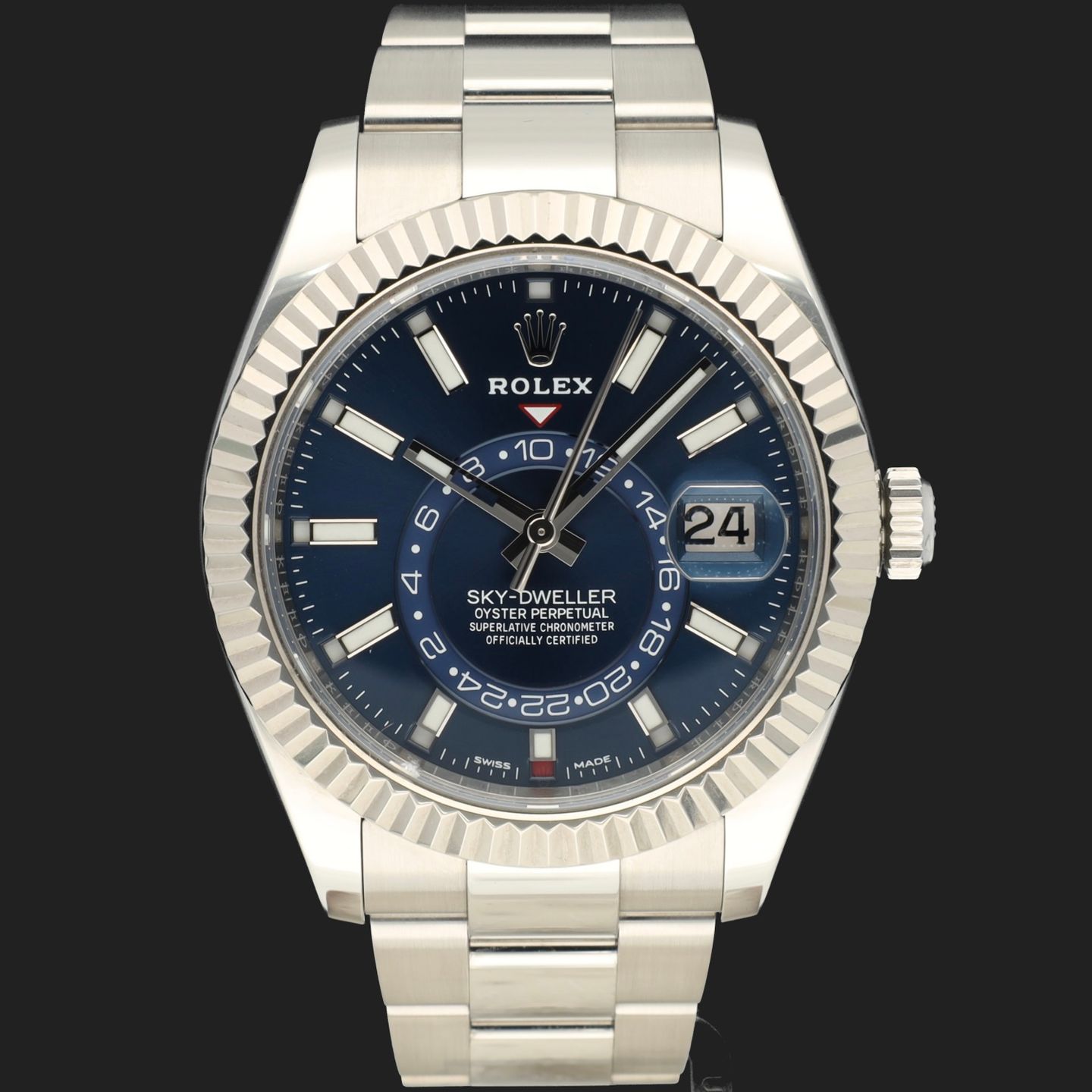 Rolex Sky-Dweller 326934 (2018) - 42 mm Steel case (3/8)