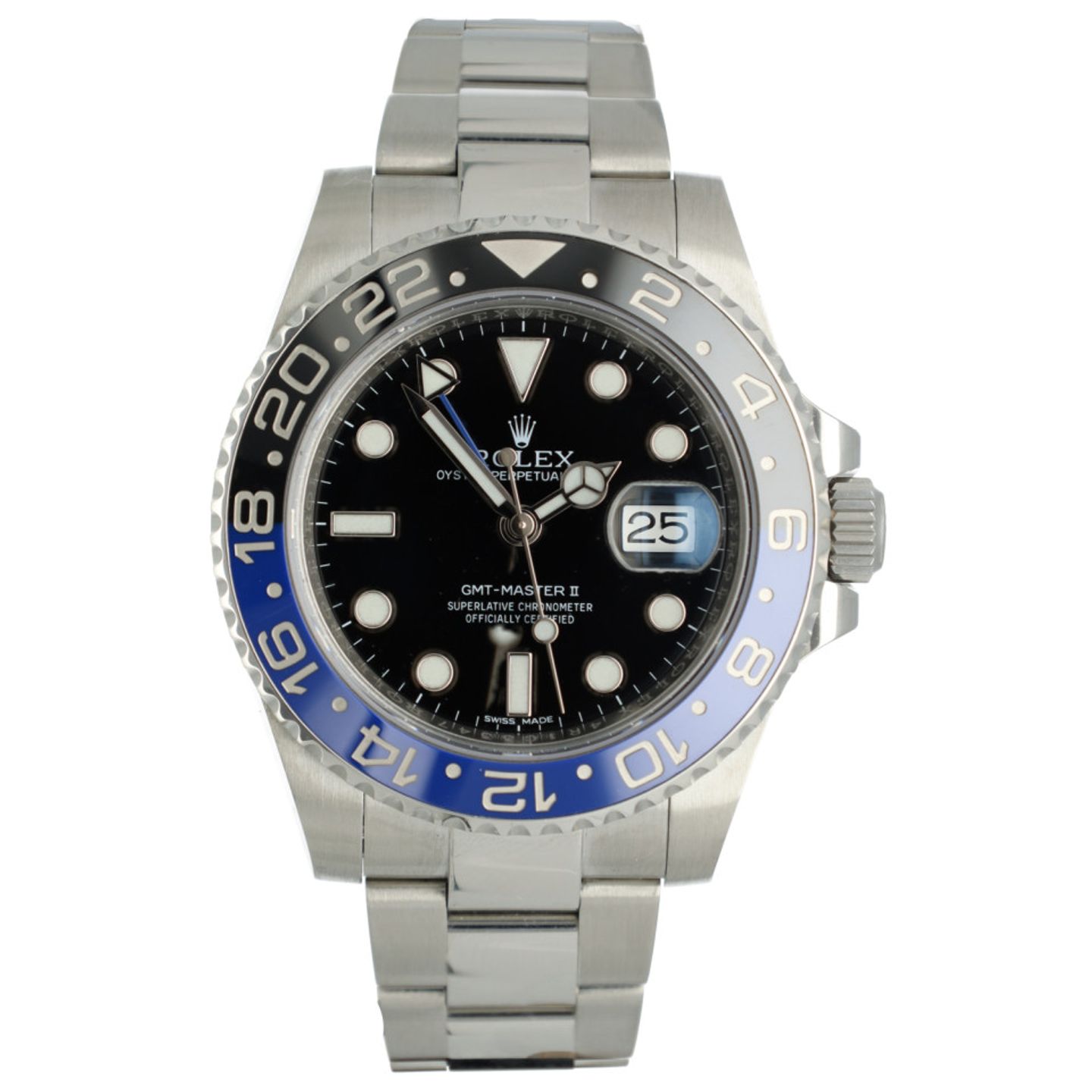 Rolex GMT-Master II 116710BLNR (2014) - Black dial 40 mm Steel case (2/7)