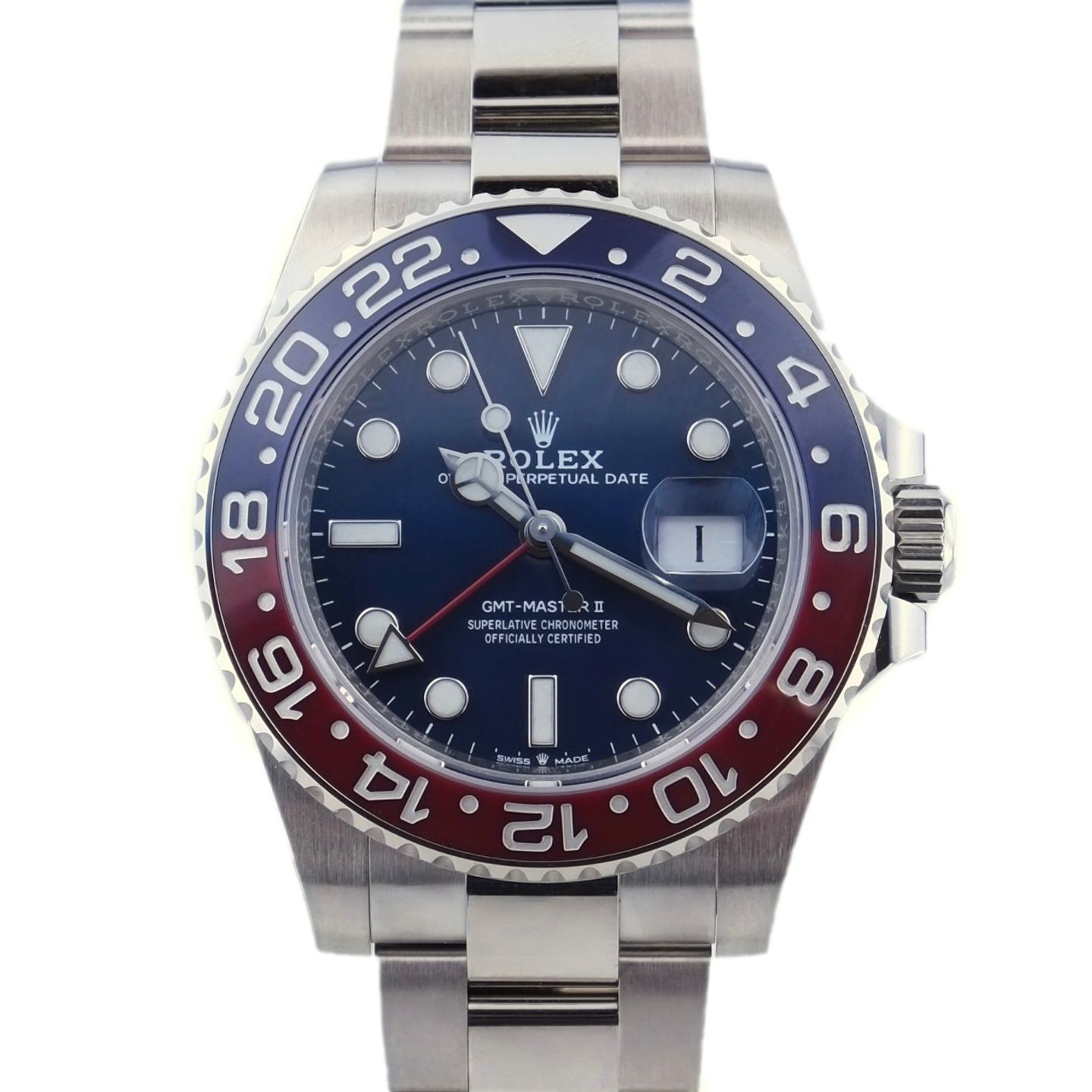 Rolex GMT-Master II 126719BLRO (2024) - Blue dial 40 mm White Gold case (1/1)