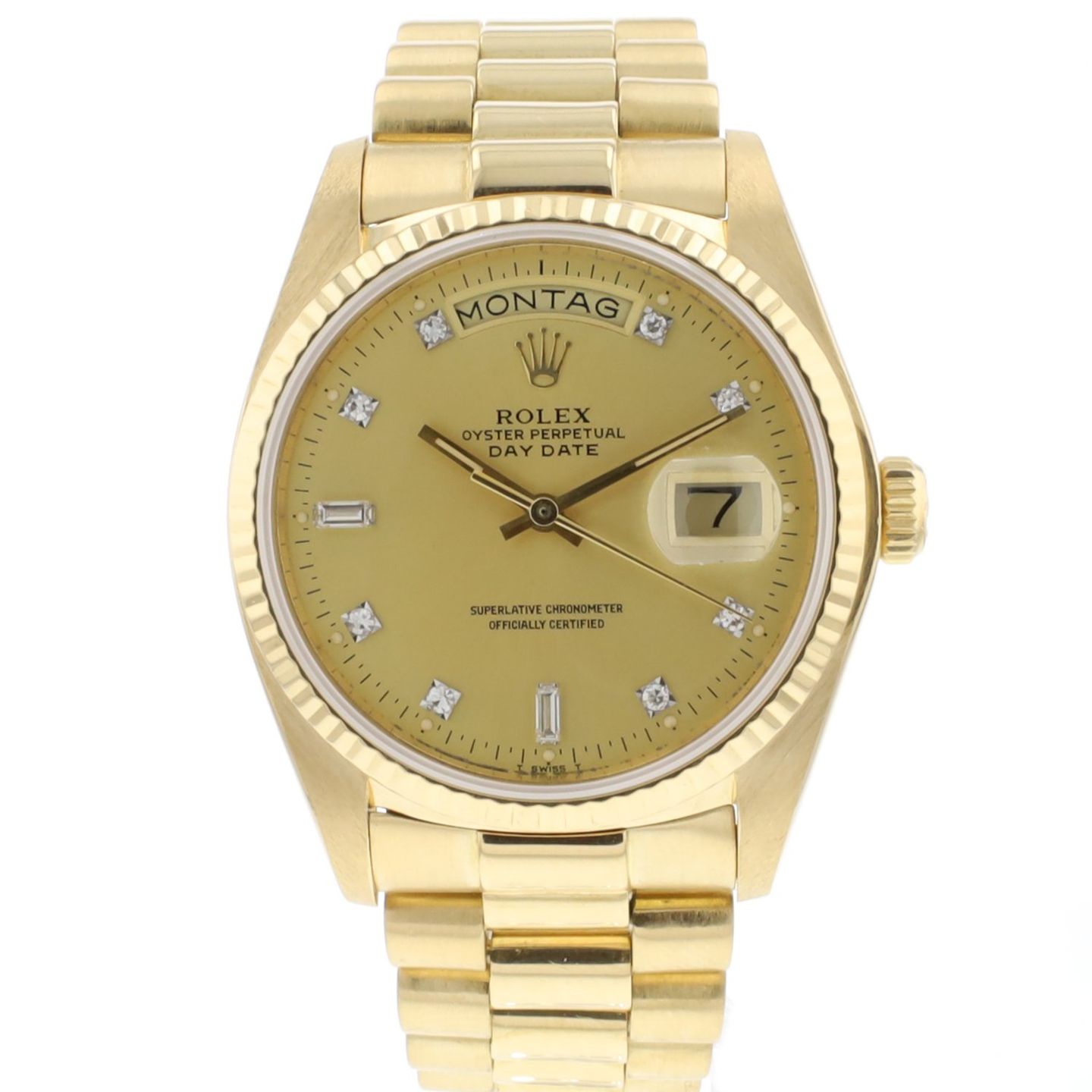 Rolex Day-Date 36 18038 (1979) - 36 mm Yellow Gold case (1/5)