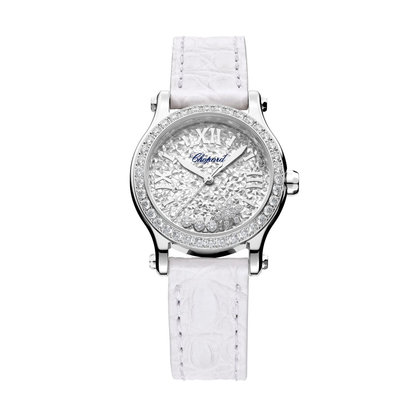 Chopard Happy Sport 278573-3023 (2024) - Zilver wijzerplaat 30mm Staal (1/1)