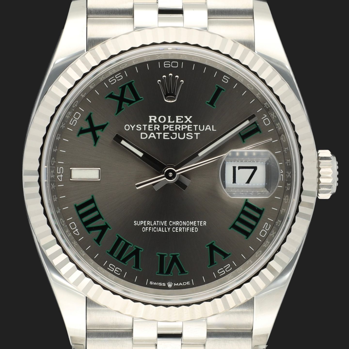 Rolex Datejust 36 126234 (2023) - Grey dial 36 mm Steel case (2/8)