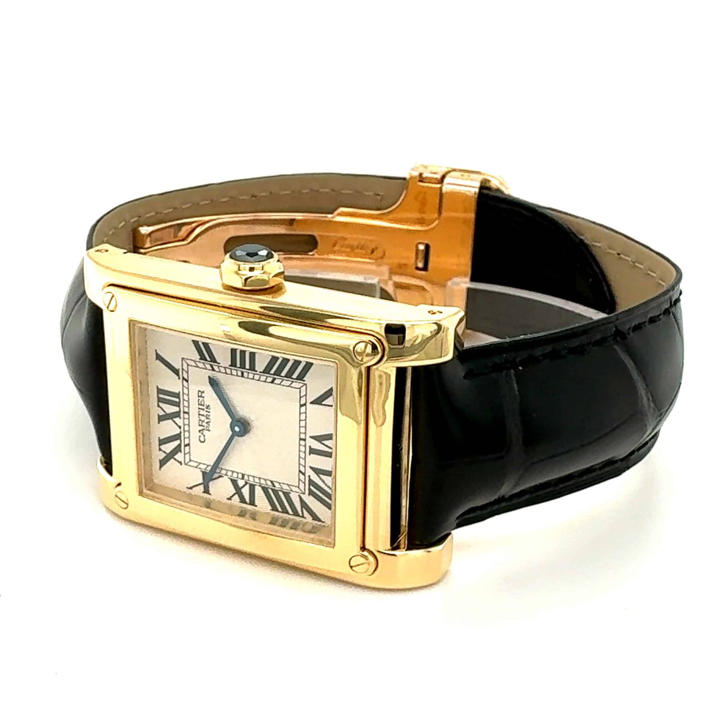 Cartier Tank 2484 (2004) - Geelgoud (5/8)