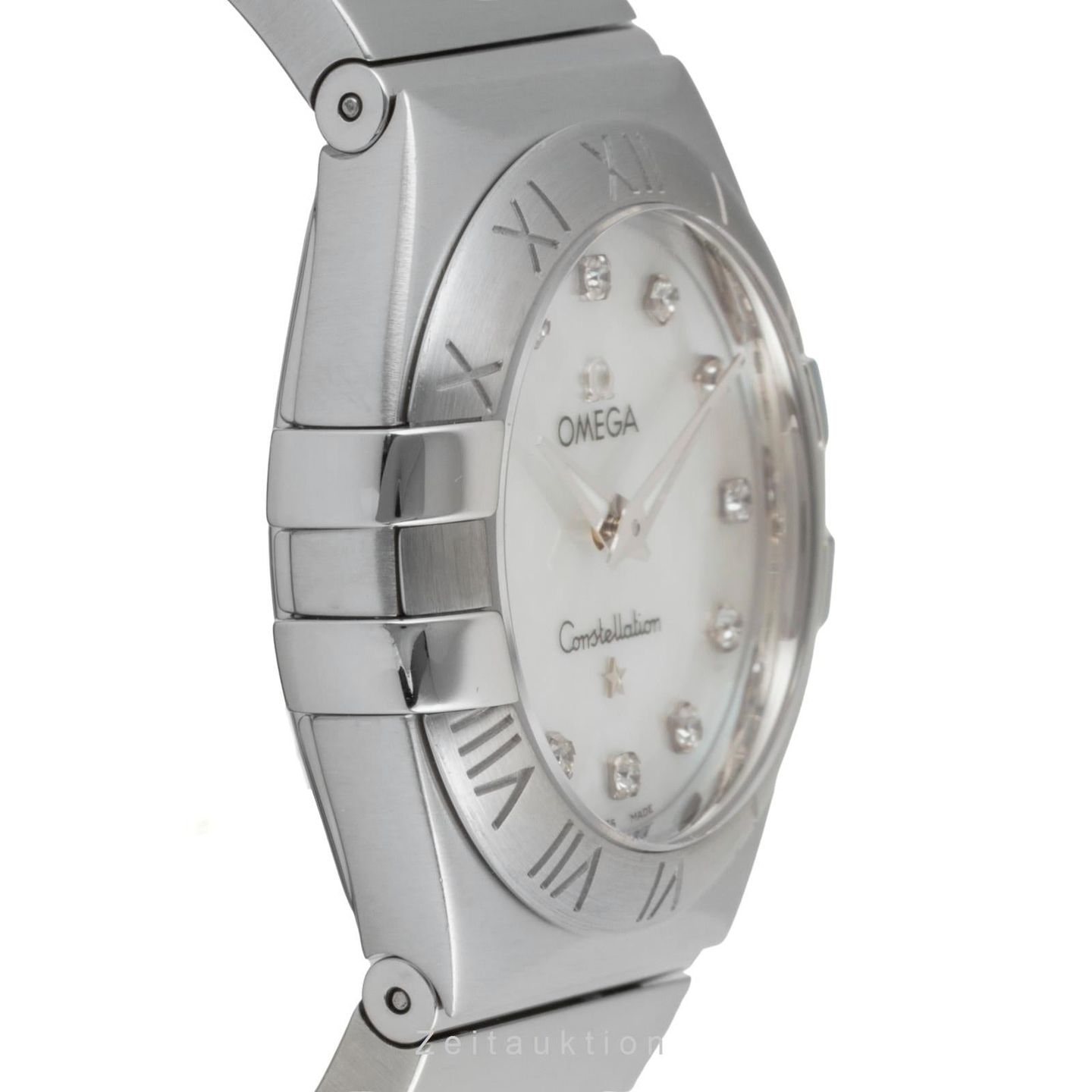 Omega Constellation Quartz 123.10.27.60.05.001 (2014) - 27mm Staal (6/8)