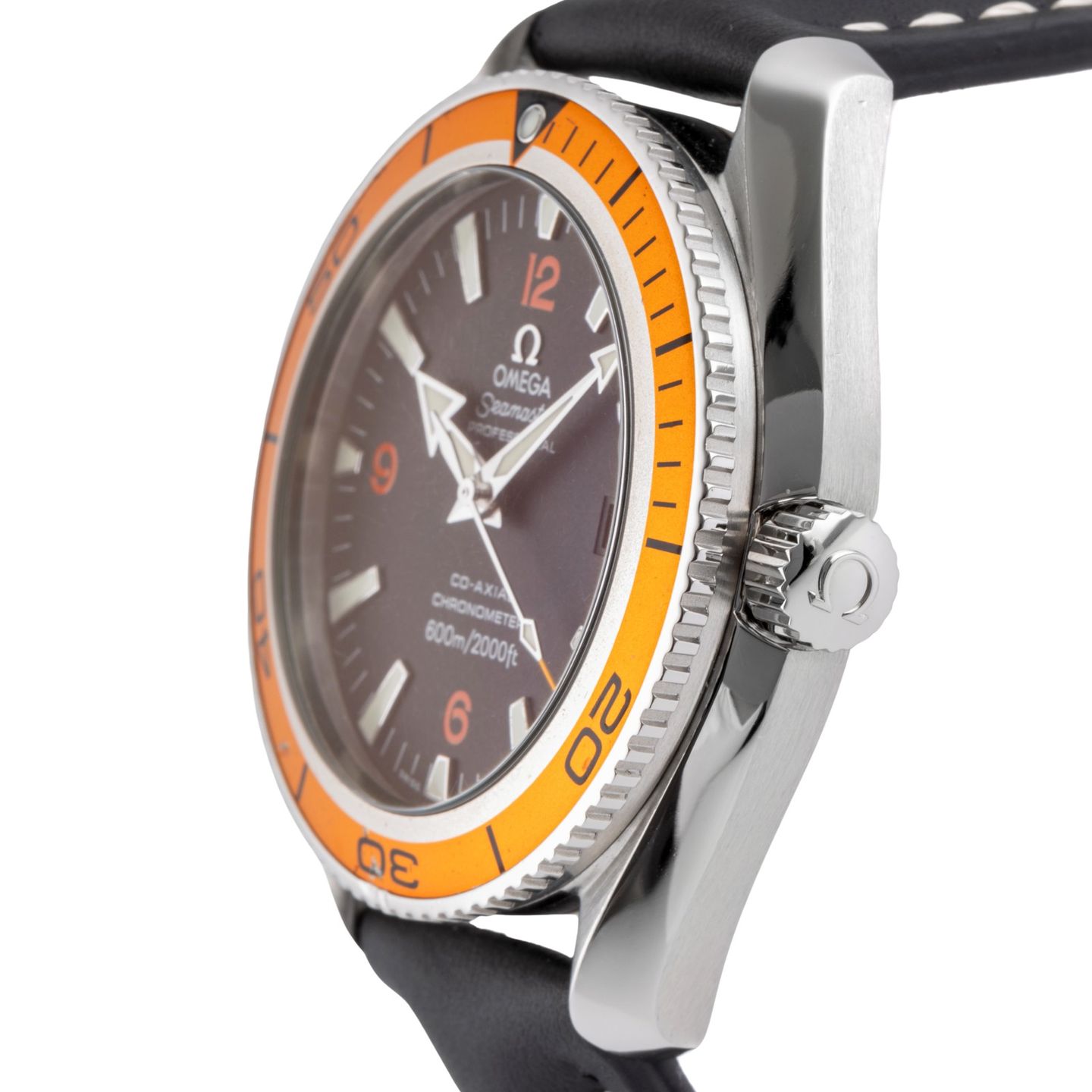 Omega Seamaster Planet Ocean 2209.50.00 (2007) - Zwart wijzerplaat 42mm Staal (6/8)