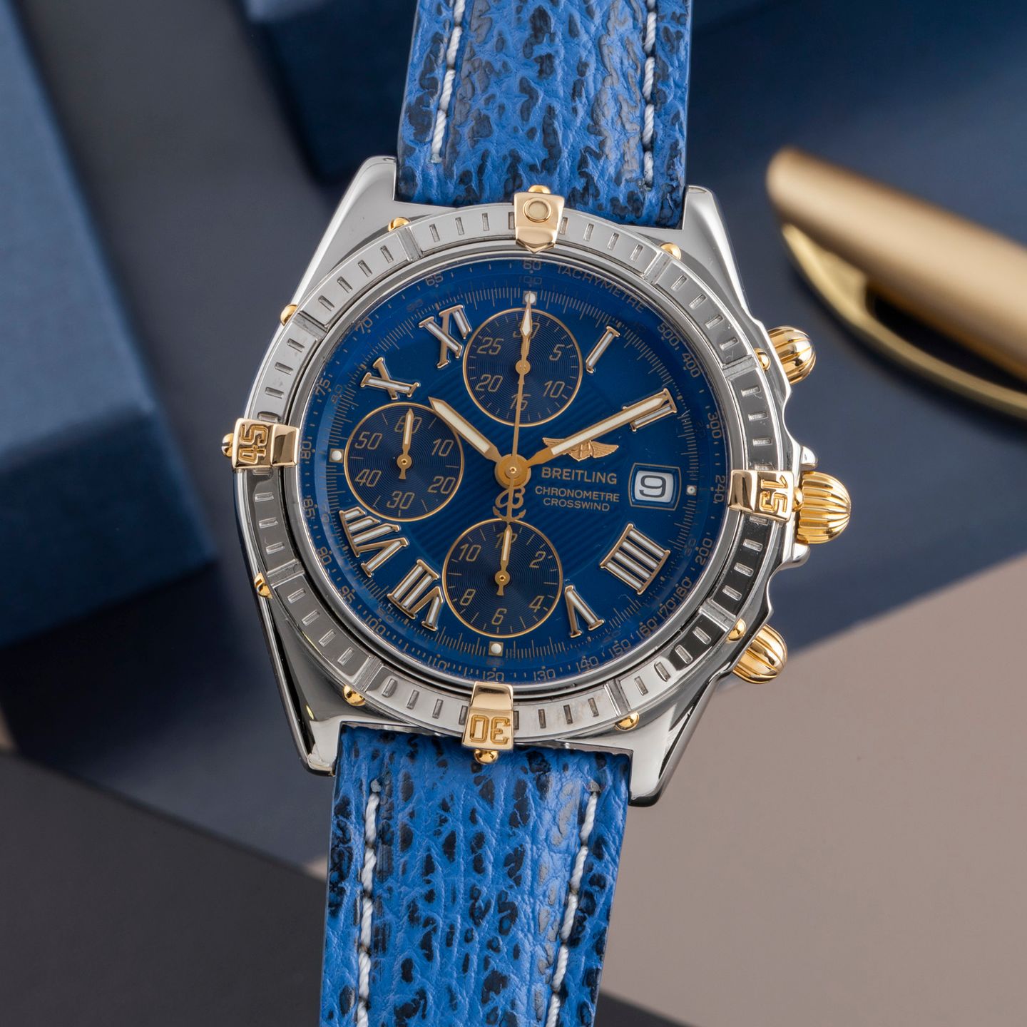 Breitling Crosswind Racing B13355 (Unknown (random serial)) - 43 mm Steel case (3/8)