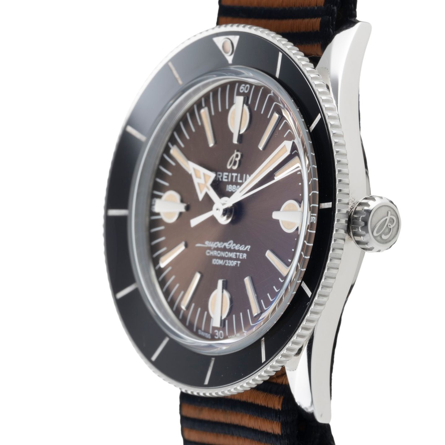 Breitling Superocean Heritage A103703A1Q1W1 (Unknown (random serial)) - Bronze dial 42 mm Steel case (6/8)