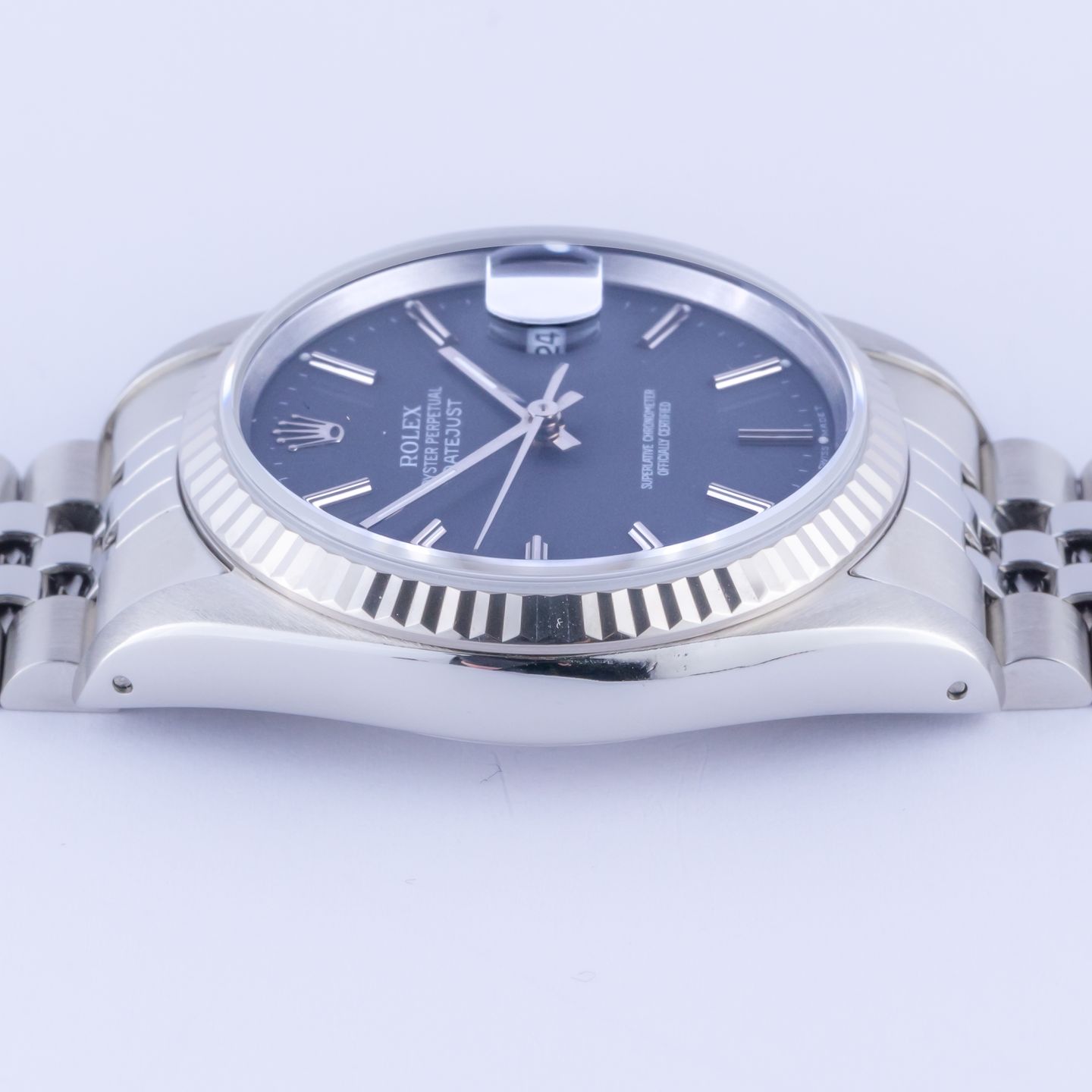 Rolex Datejust 36 16234 (1991) - Grey dial 36 mm Steel case (5/8)