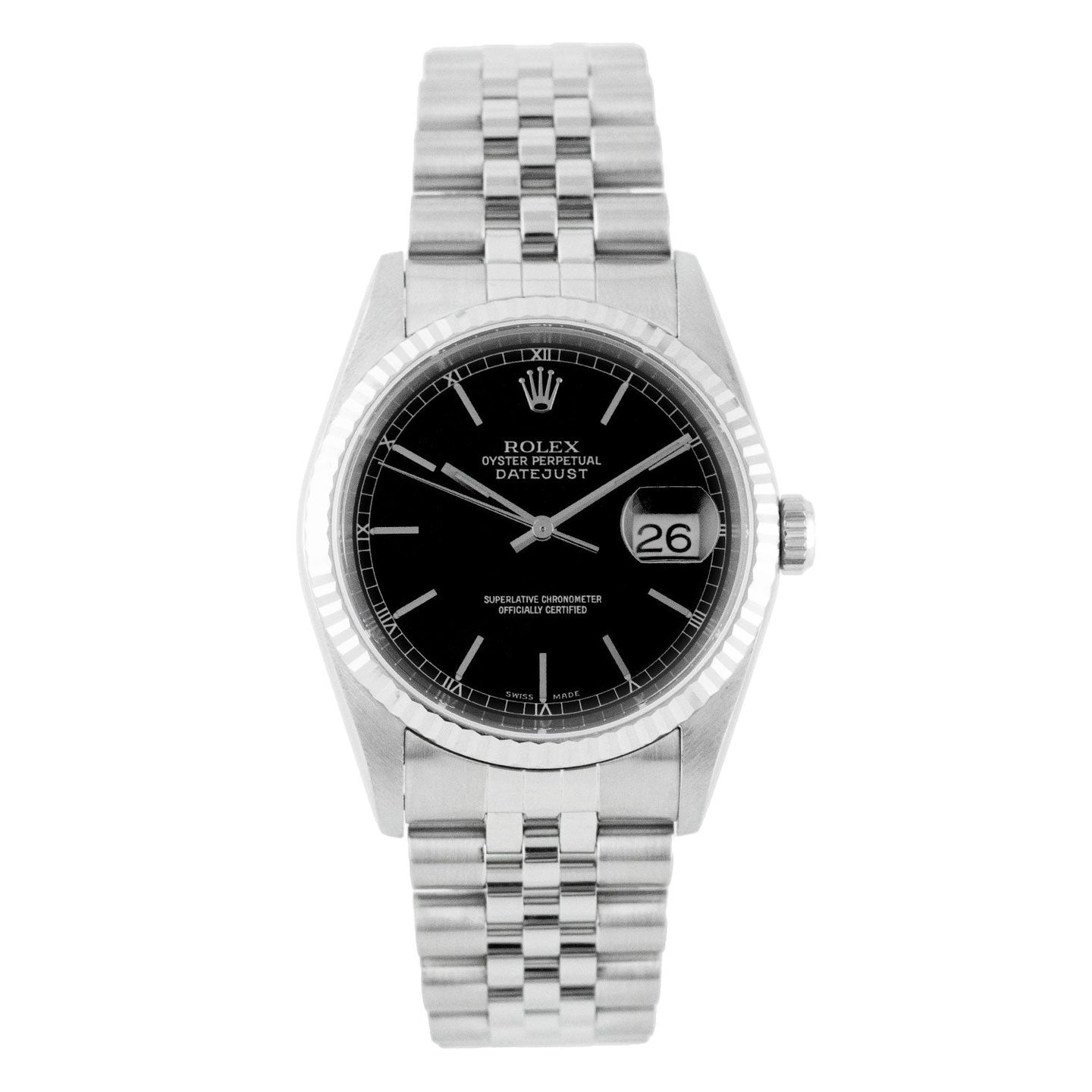Rolex Datejust 36 16234 (1991) - 36mm Staal (1/3)