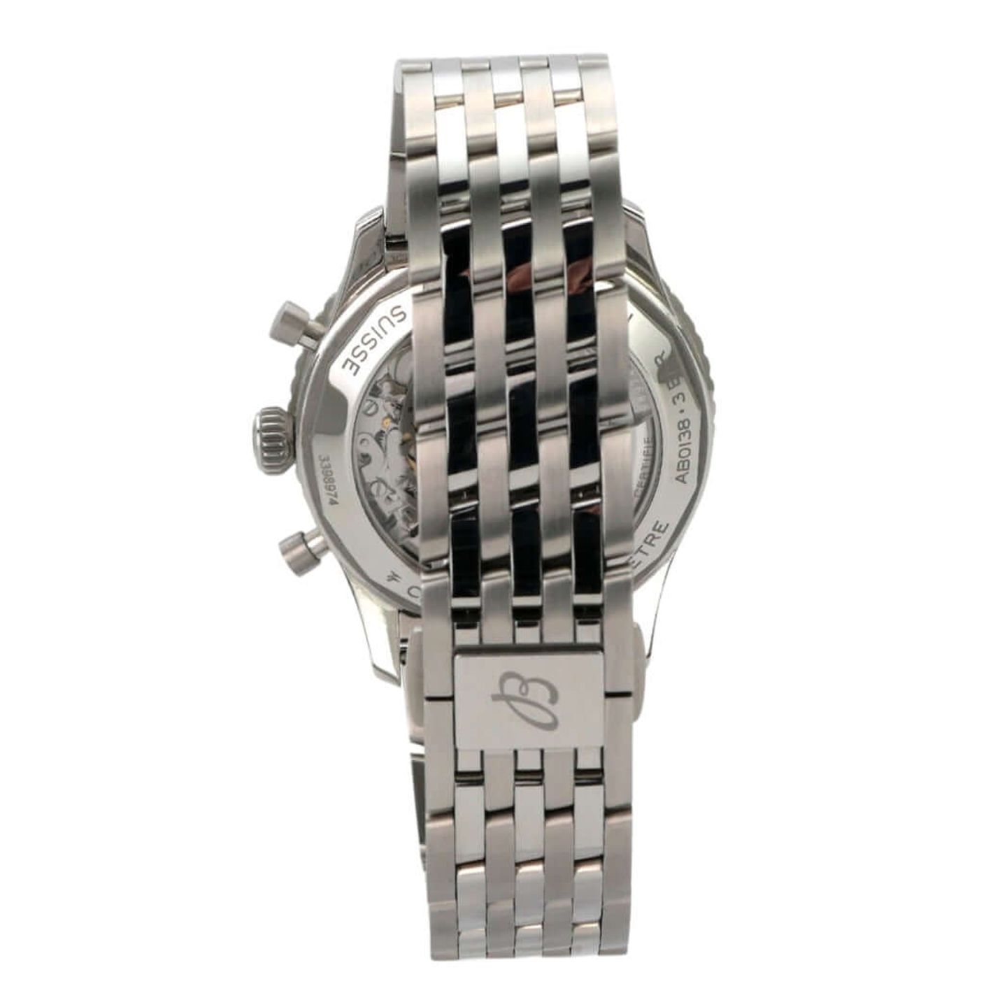 Breitling Navitimer 1 B01 Chronograph AB0138211B1A1 (2022) - Zwart wijzerplaat 43mm Staal (8/8)