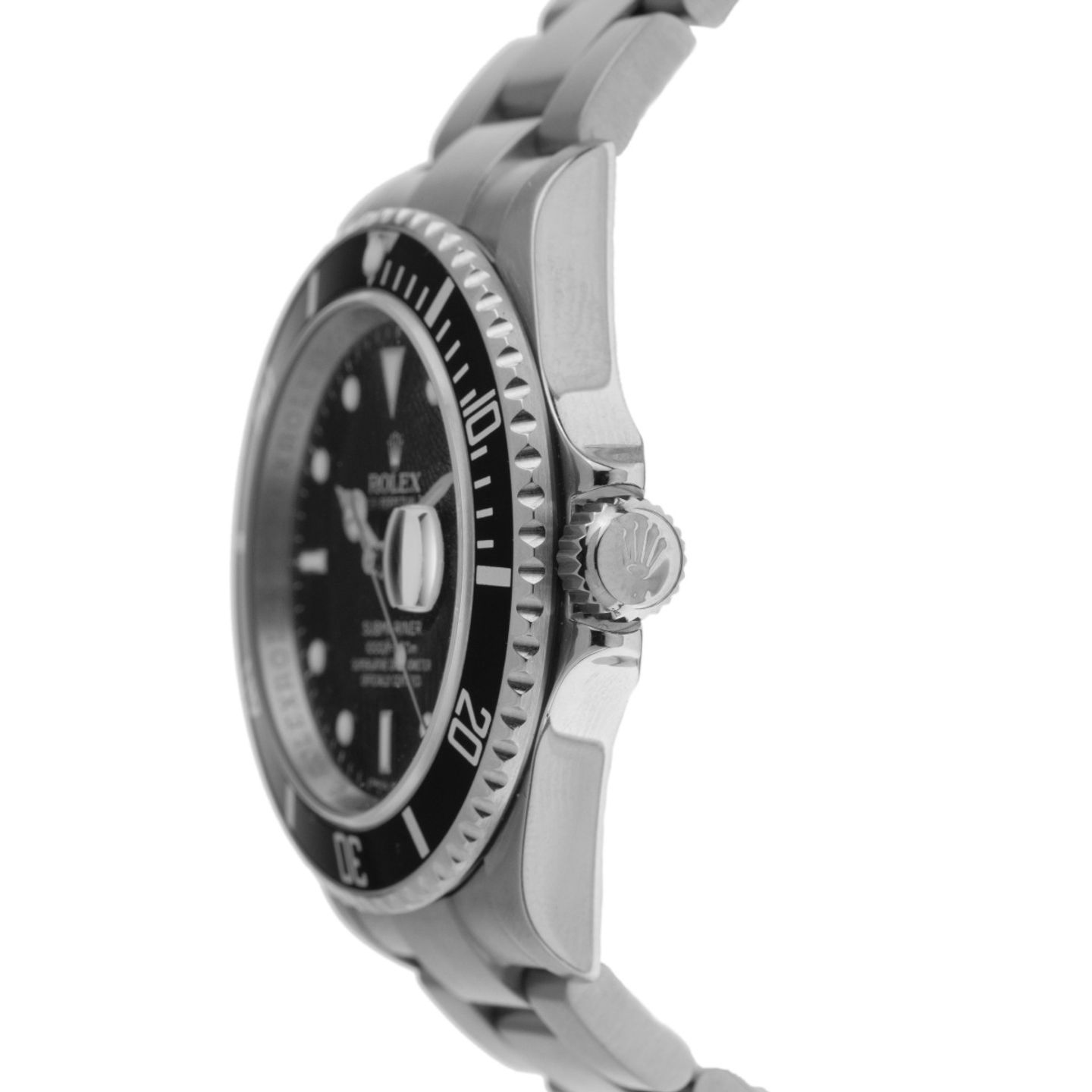 Rolex Submariner Date 16610 (2007) - Black dial 40 mm Steel case (4/8)