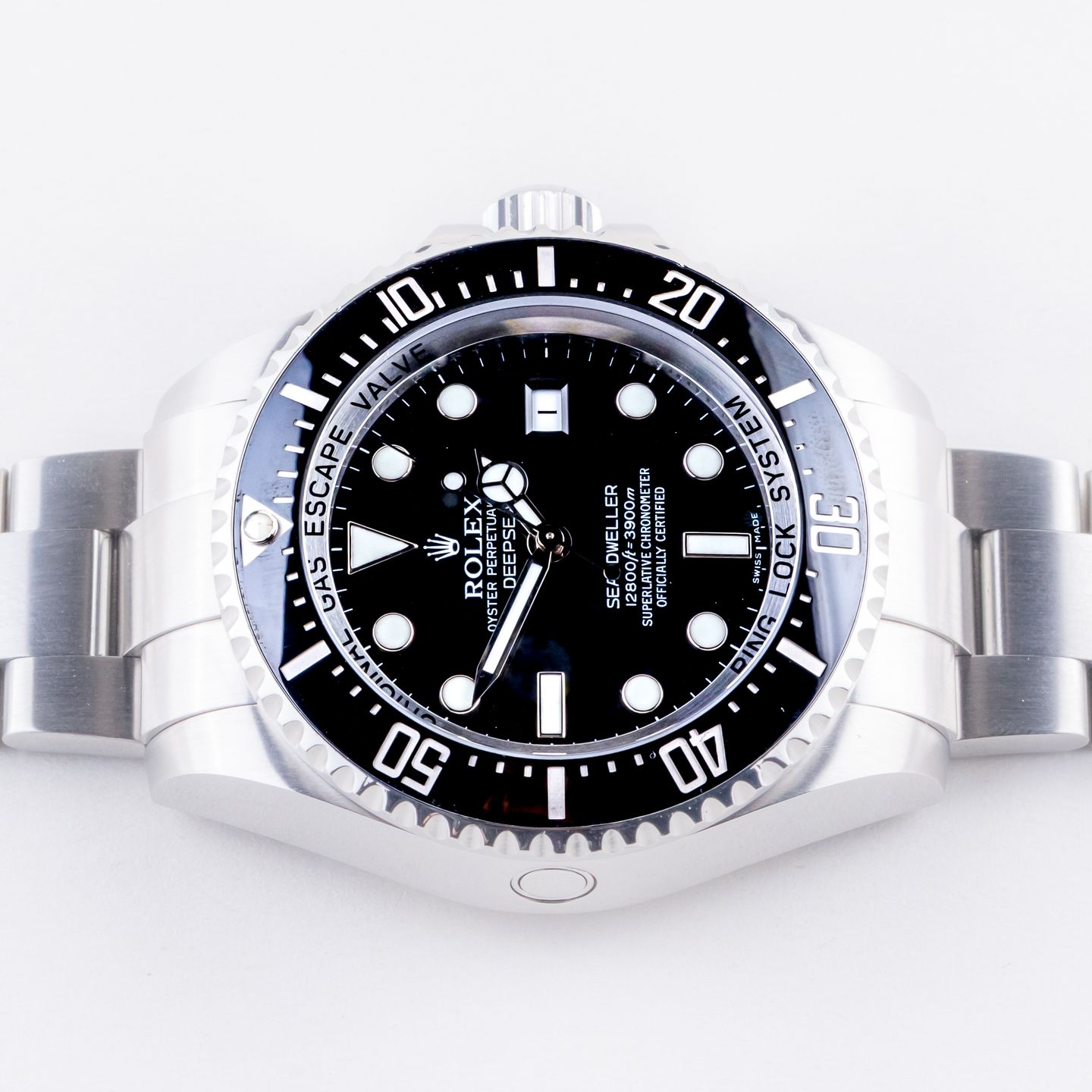 Rolex Sea-Dweller Deepsea 116660 (Unknown (random serial)) - Black dial 44 mm Steel case (5/8)