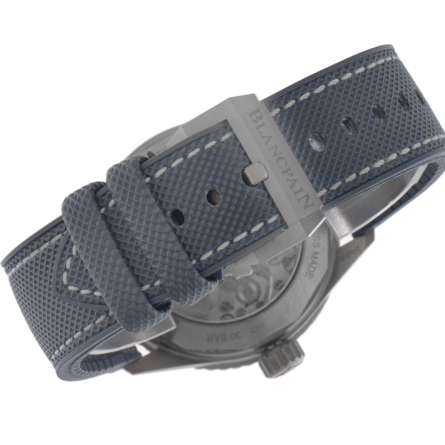 Blancpain Fifty Fathoms Bathyscaphe 5000-0240-O52A (2022) - Blue dial 44 mm Ceramic case (7/7)