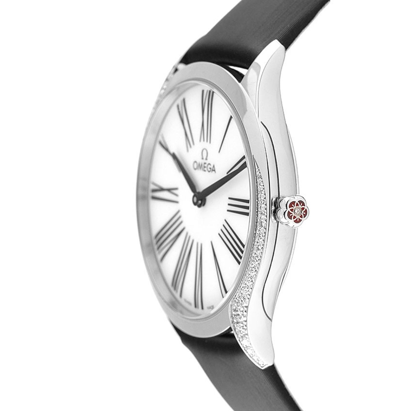 Omega De Ville Trésor 428.17.36.60.05.001 (2025) - Parelmoer wijzerplaat 36mm Staal (4/7)