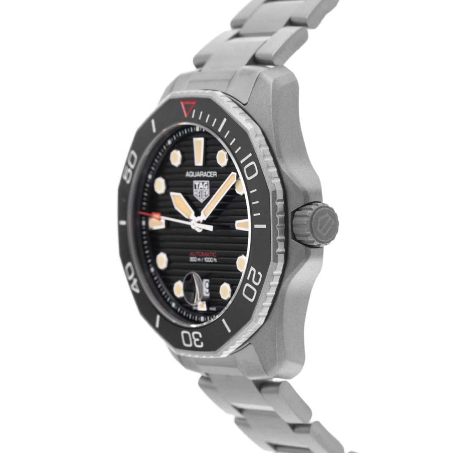 TAG Heuer Aquaracer WBP208D.BF0631 (2025) - Black dial 43 mm (4/7)