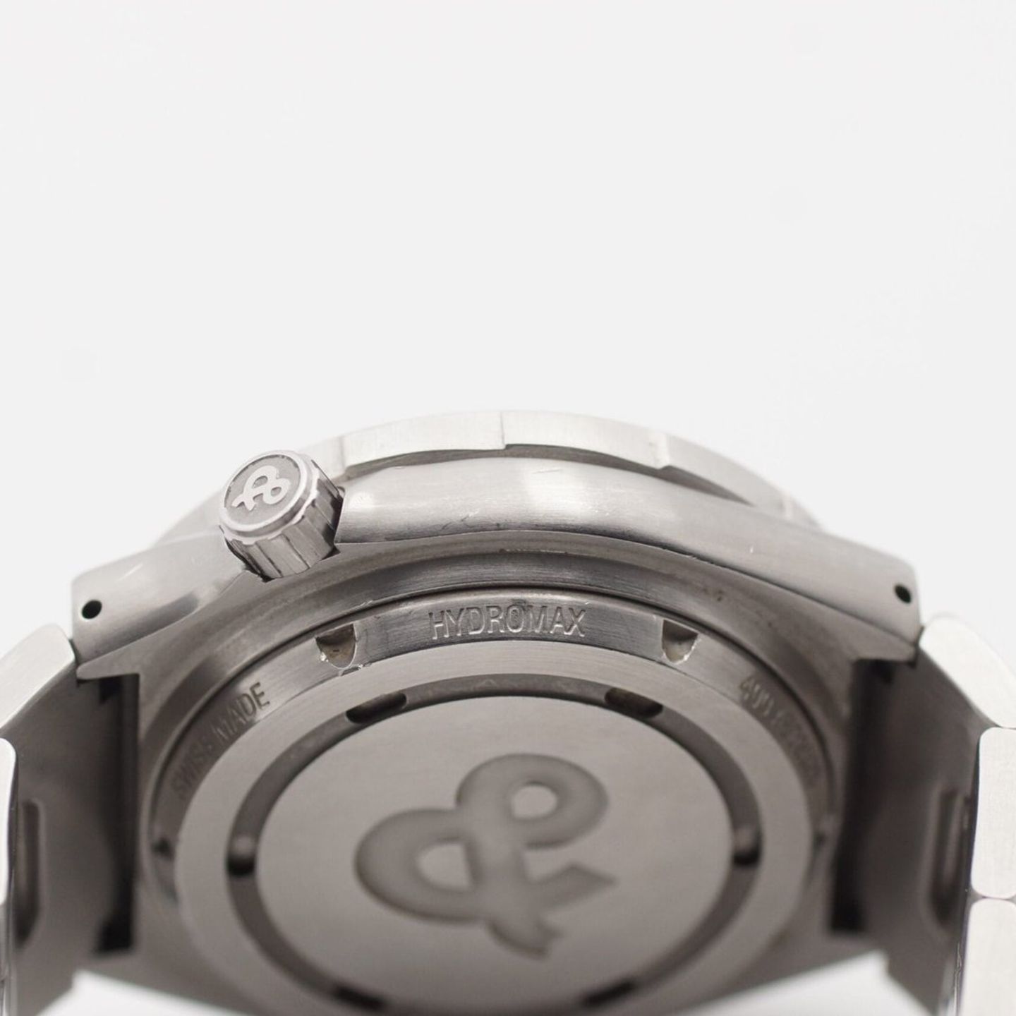 Bell & Ross Unknown HYDROMAX-S-B (2003) - Zwart wijzerplaat 40mm Staal (5/8)