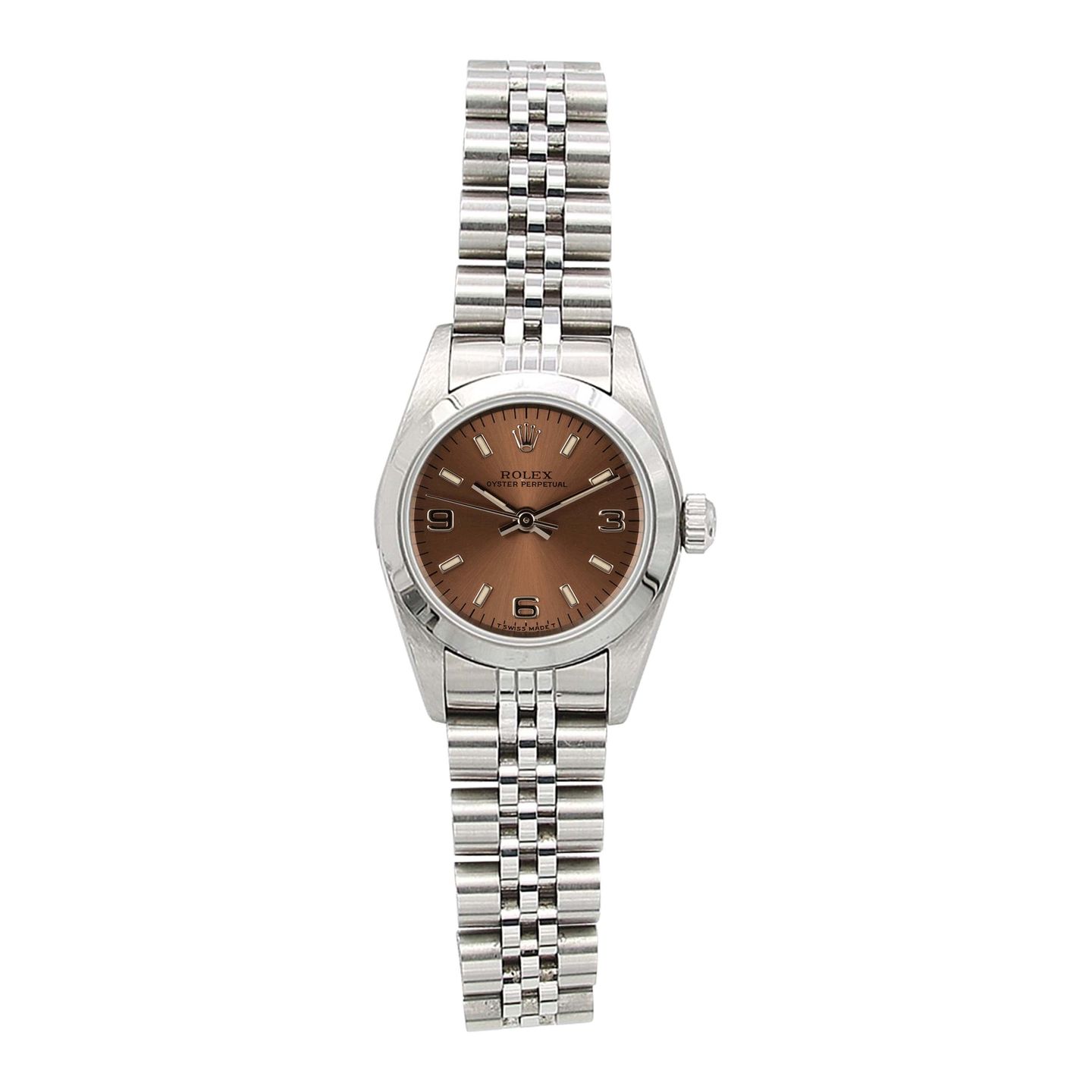 Rolex Oyster Perpetual 67180 (Onbekend (willekeurig serienummer)) - 26mm Staal (2/6)