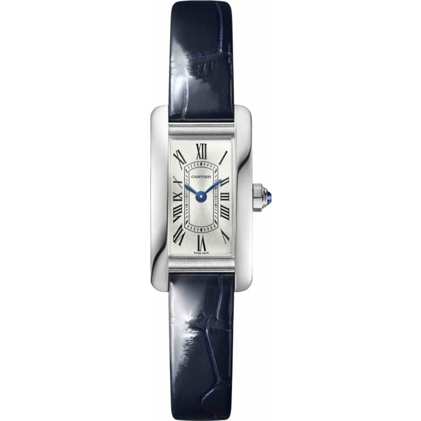 Cartier Tank Américaine WSTA0082 (2024) - Zilver wijzerplaat Onbekend Staal (1/1)