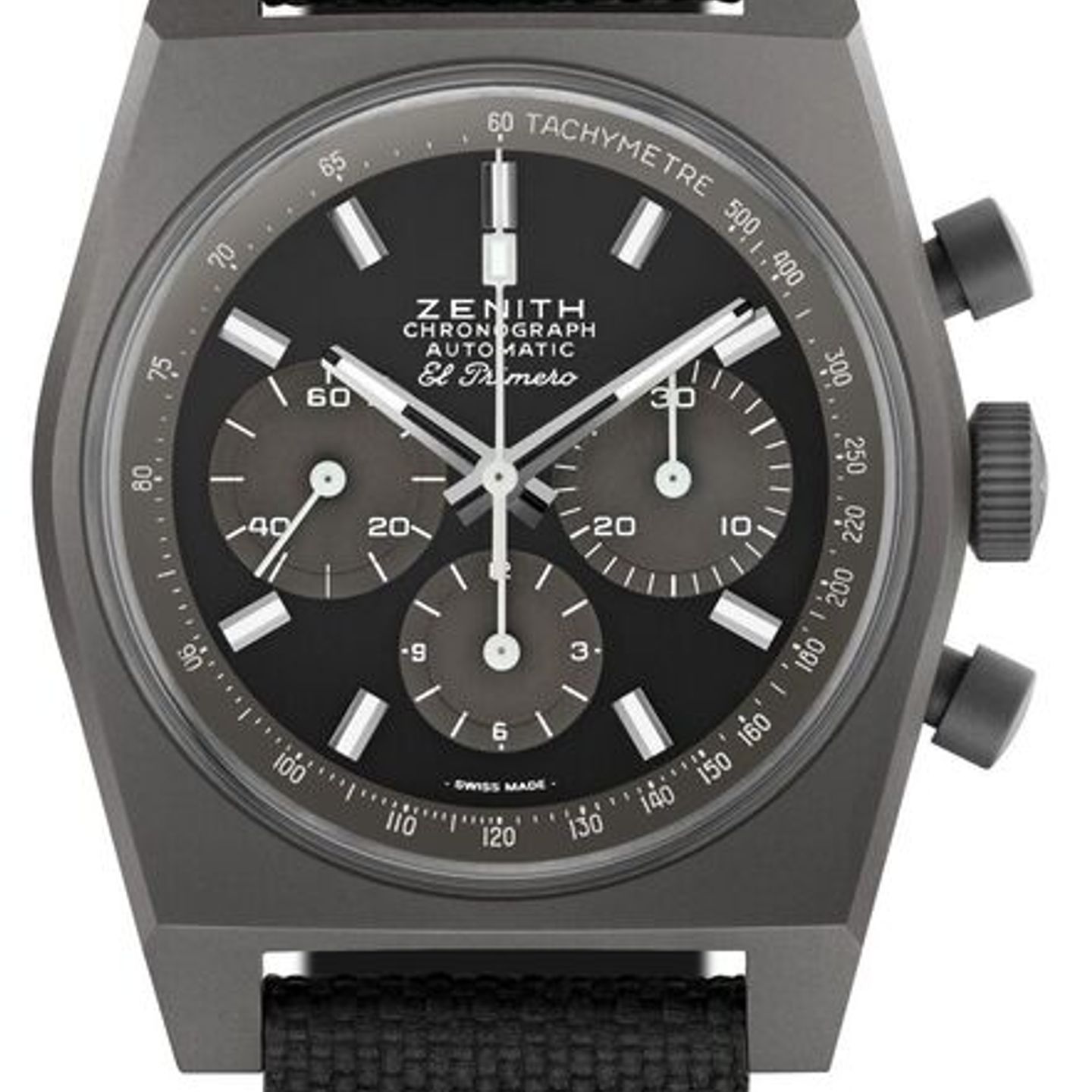 Zenith El Primero Chronomaster 97.T384.4061/21.C822 (2026) - Black dial 37 mm Titanium case (1/1)