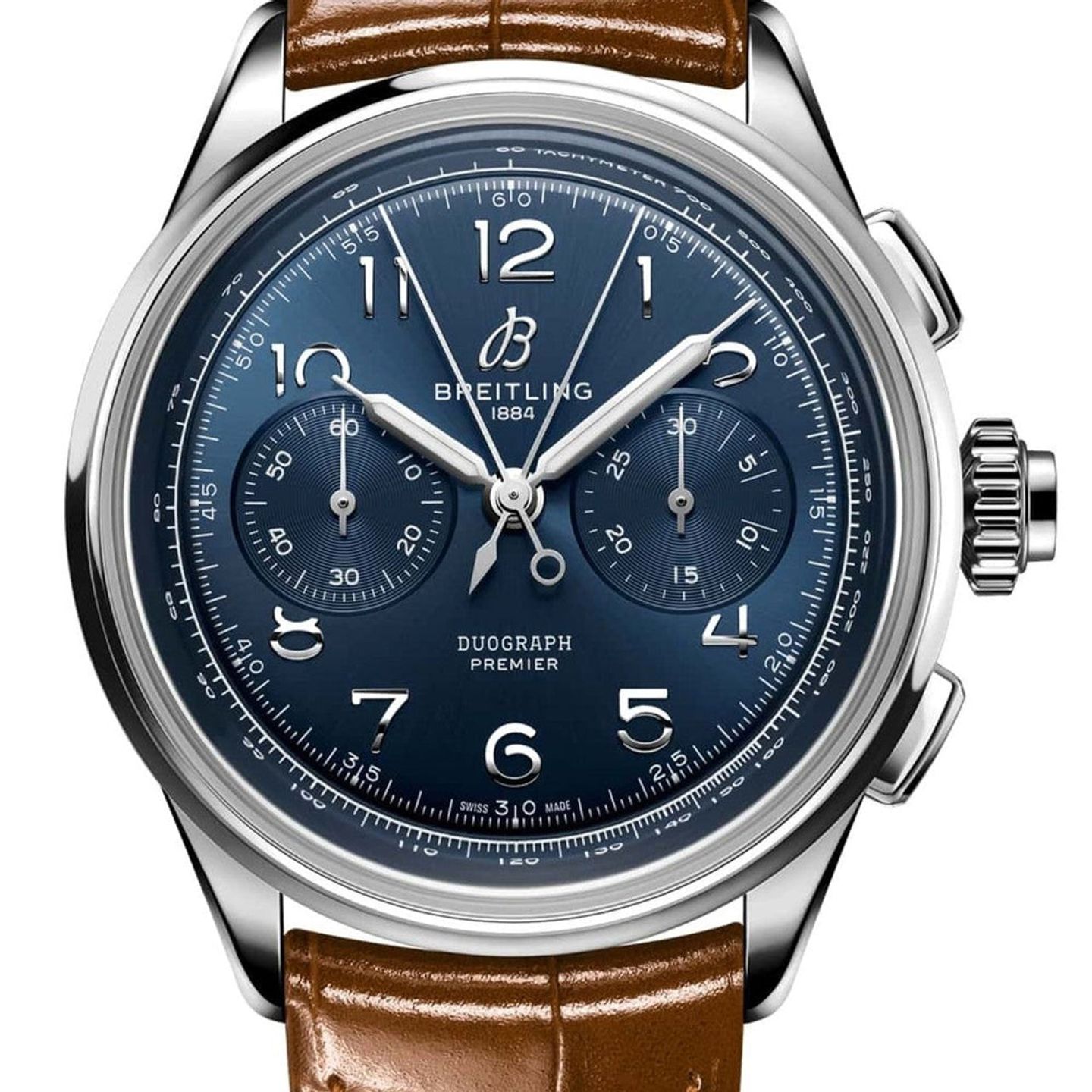 Breitling Duograph AB1510171C1P1 (2026) - Blauw wijzerplaat 42mm Staal (1/1)