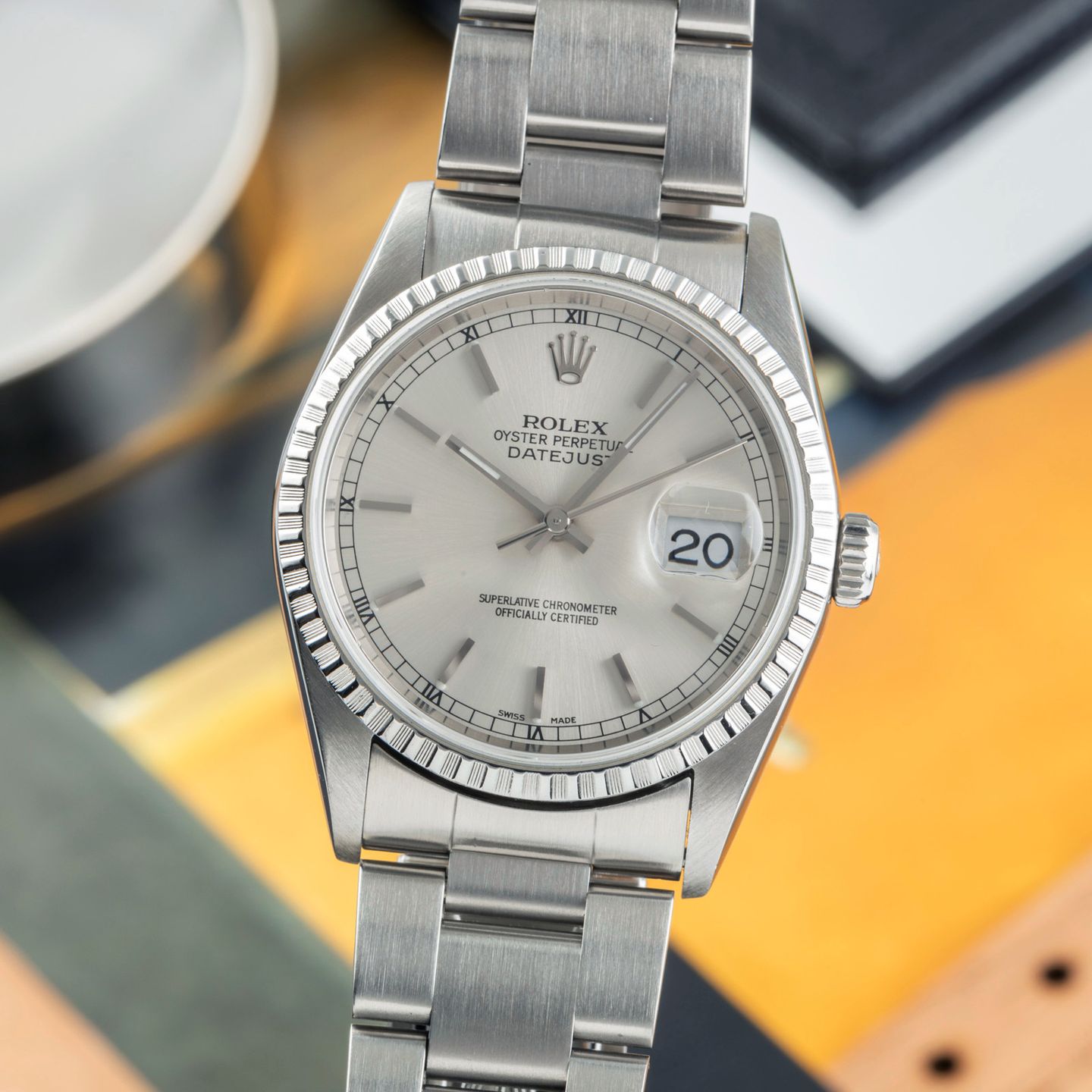 Rolex Datejust 36 16220 (1999) - 36mm Staal (3/8)