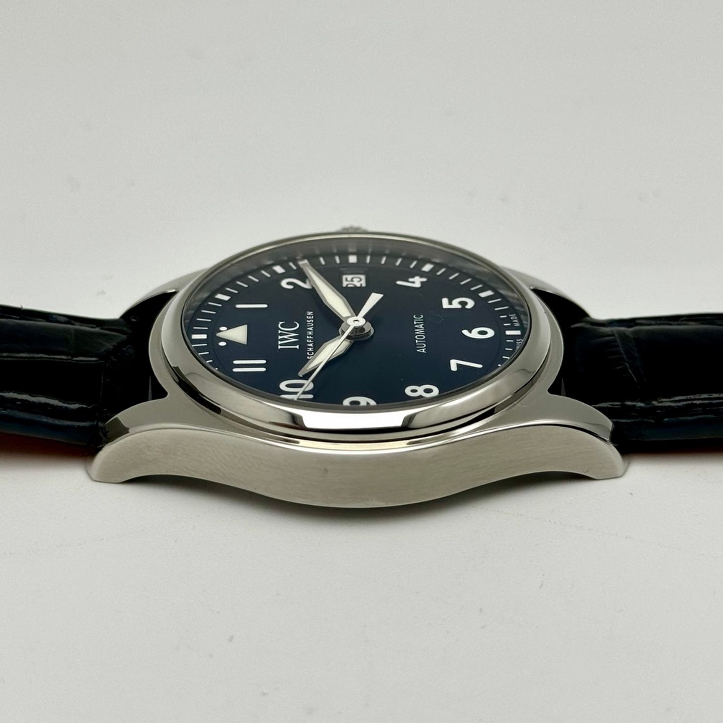 IWC Pilot's Watch Automatic 36 IW324008 (2022) - Blauw wijzerplaat 36mm Staal (6/10)