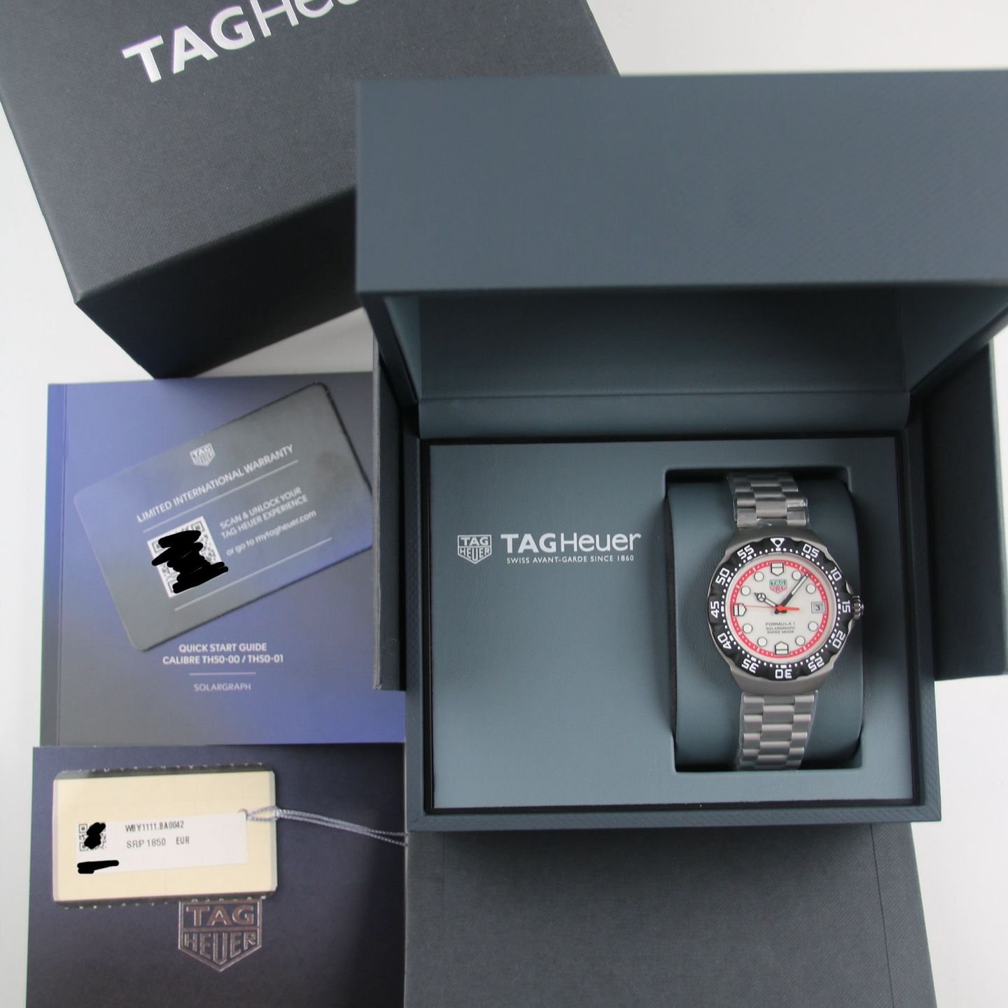 TAG Heuer Formula 1 WBY1111.BA0042 (2025) - White dial 38 mm Steel case (8/8)