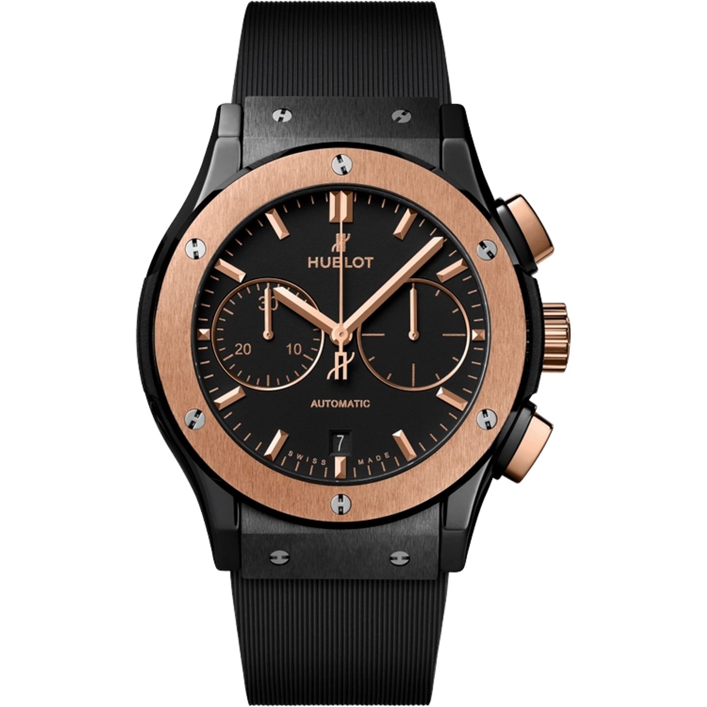 Hublot Classic Fusion Chronograph 521.CO.1181.RX (2025) - Black dial 45 mm Ceramic case (1/1)