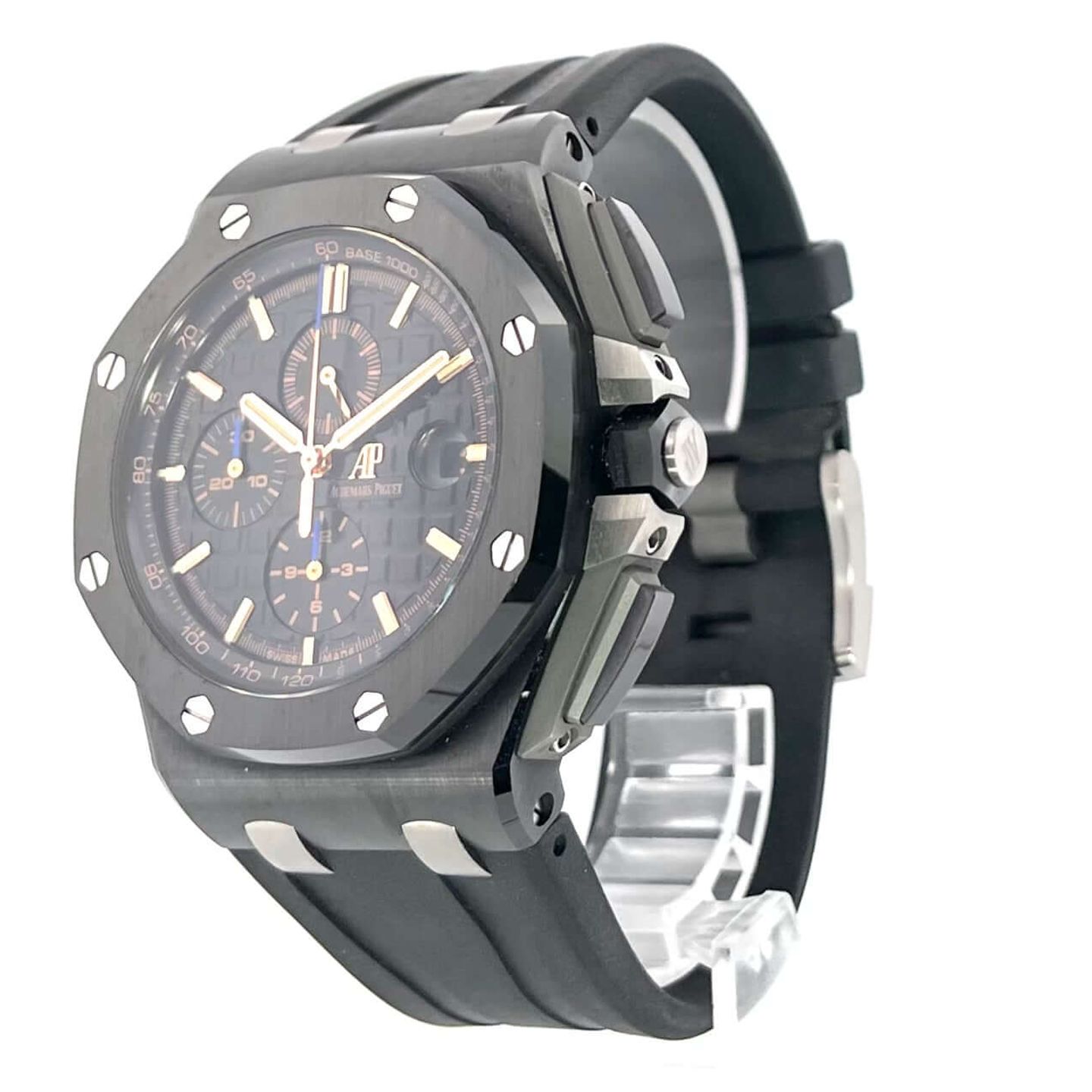 Audemars Piguet Royal Oak Offshore 26405CE.OO.A002CA.02 (2019) - Black dial 44 mm Ceramic case (3/8)