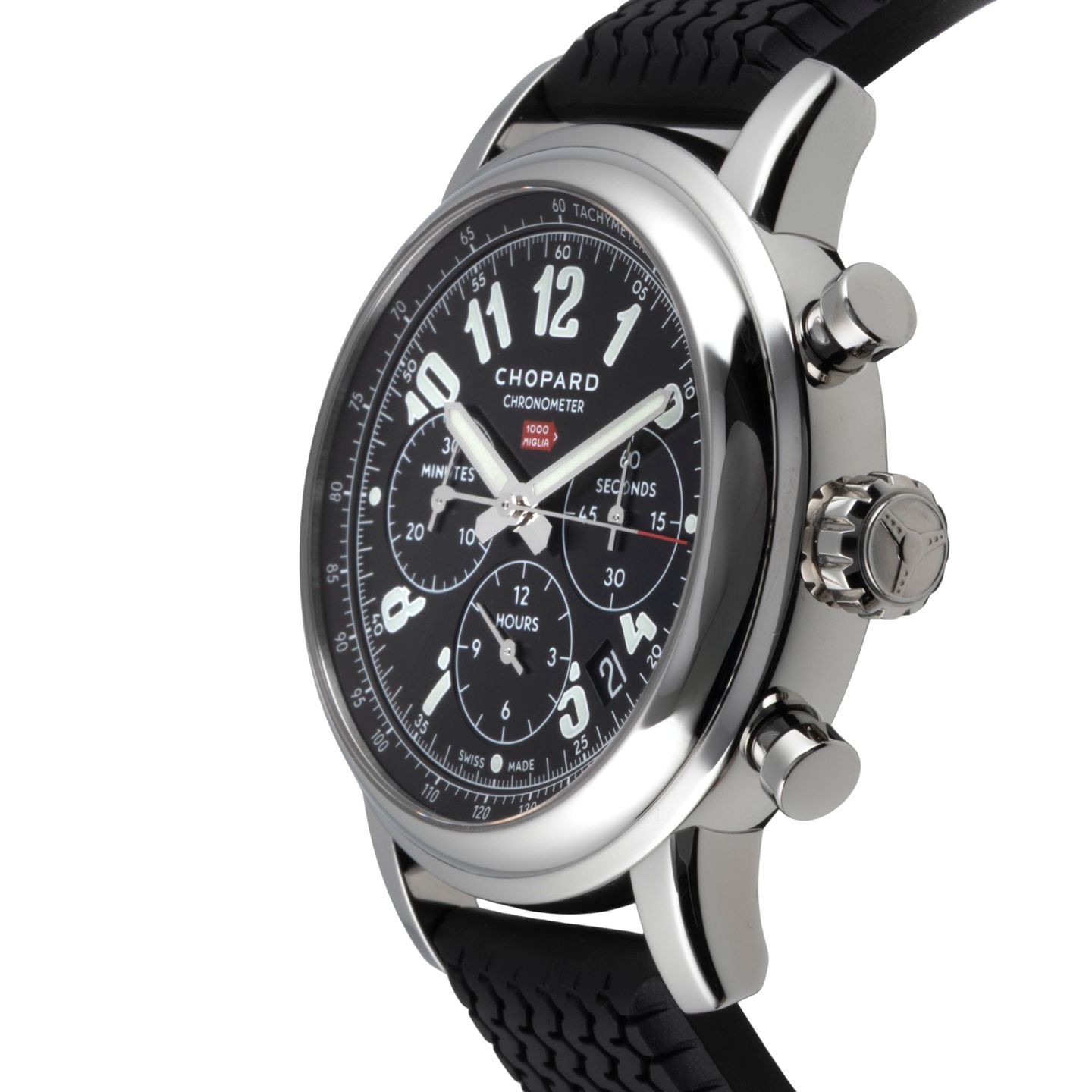 Chopard Mille Miglia 168589 (2019) - Zwart wijzerplaat 42mm Staal (6/8)